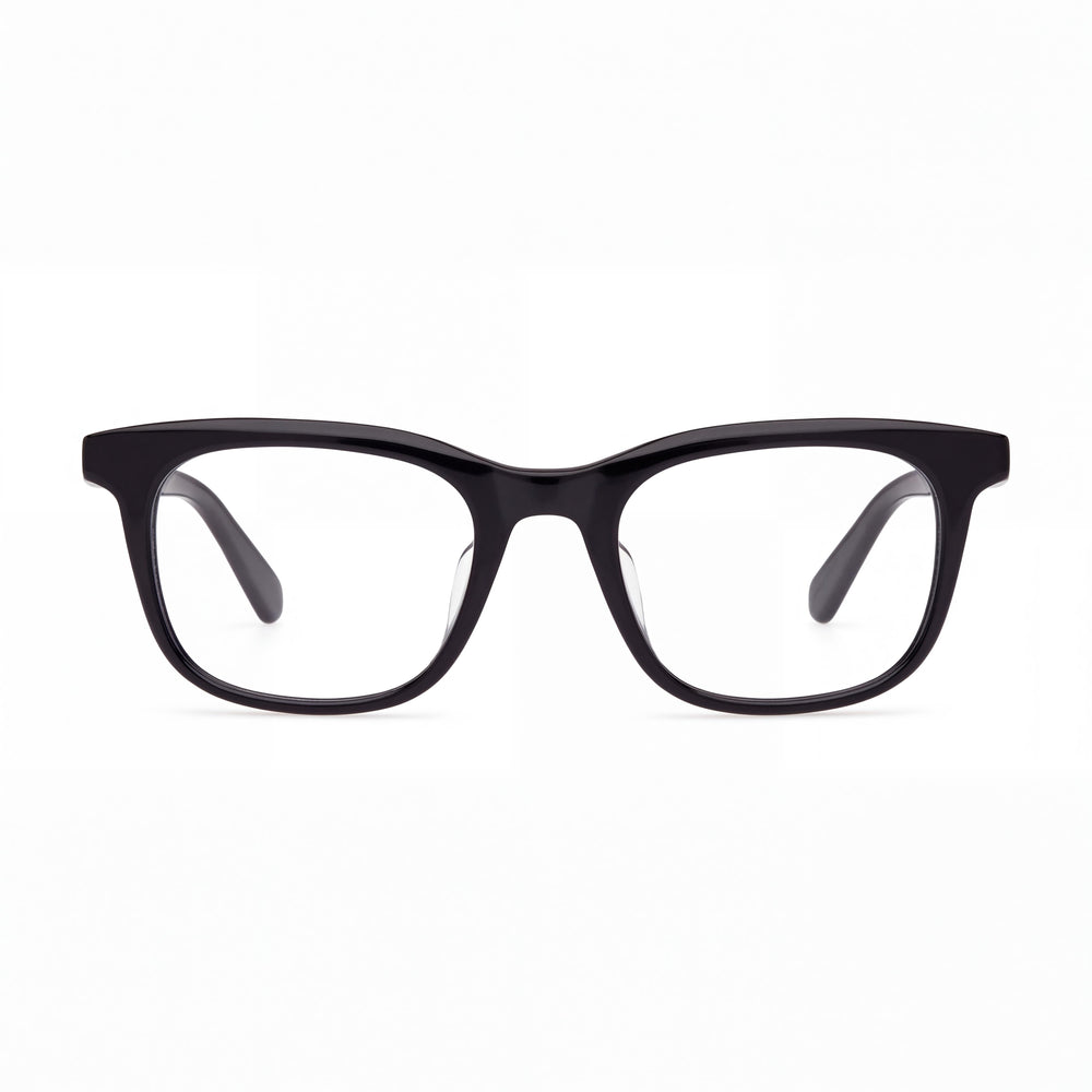 GUESS Men's Black White Plastic Eyewear