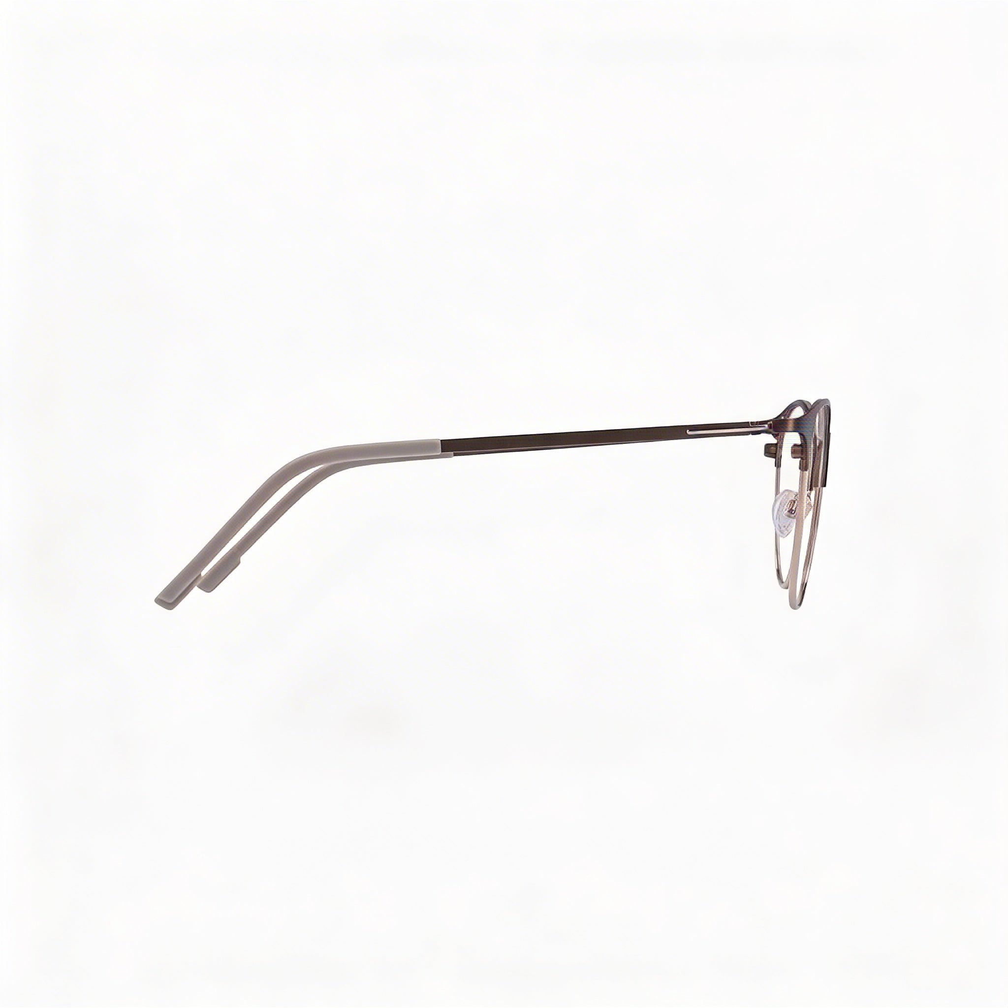 Flexon E1142 Men's Metal Non- Eyeglasses Matte Gunmetal 51mm, Photo 3