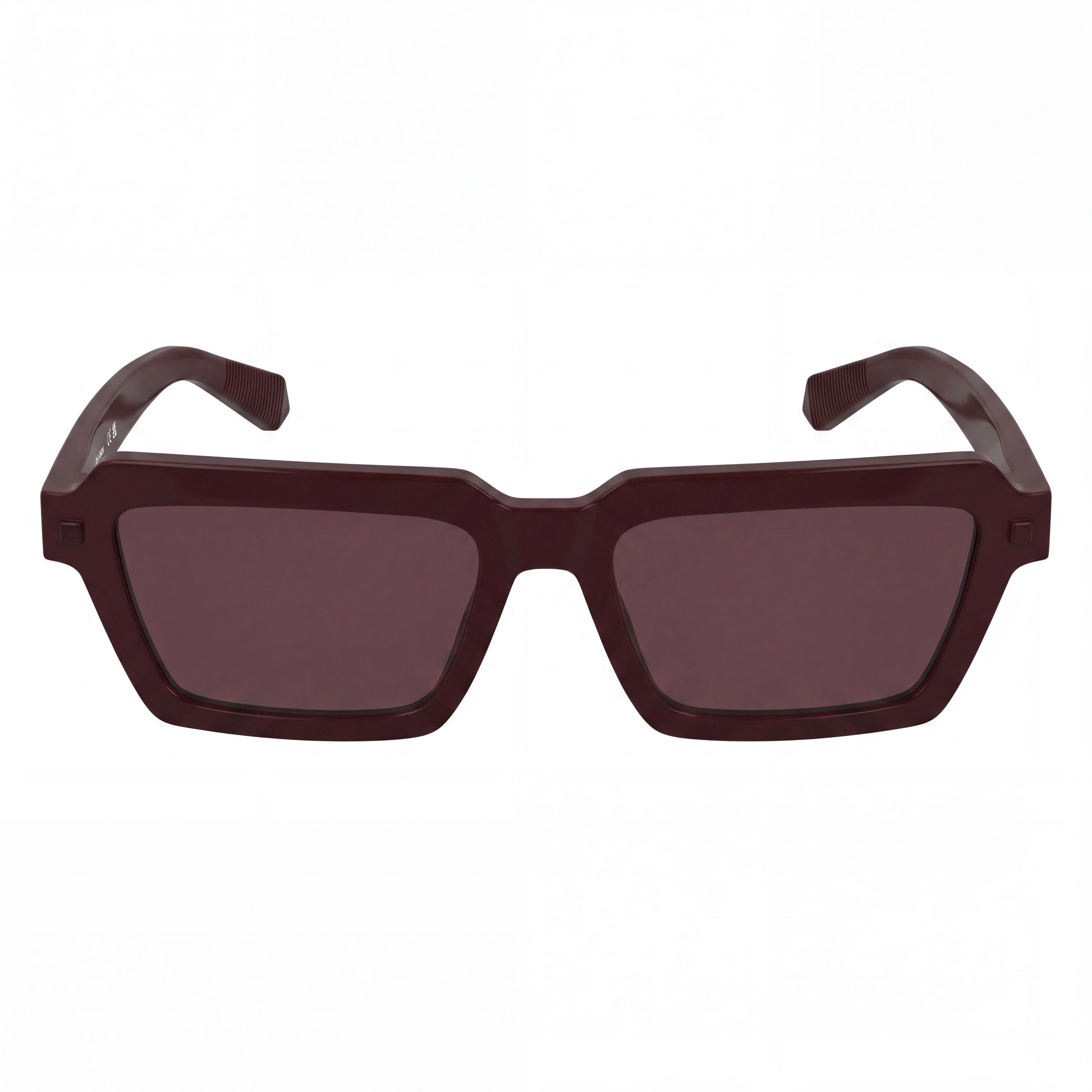Calvin Klein Jeans Ckj25622s Women's Burgundy Plastic Frame Solid Wine Non-Polarized UV Protection Sunglasses 53mm, Photo 2