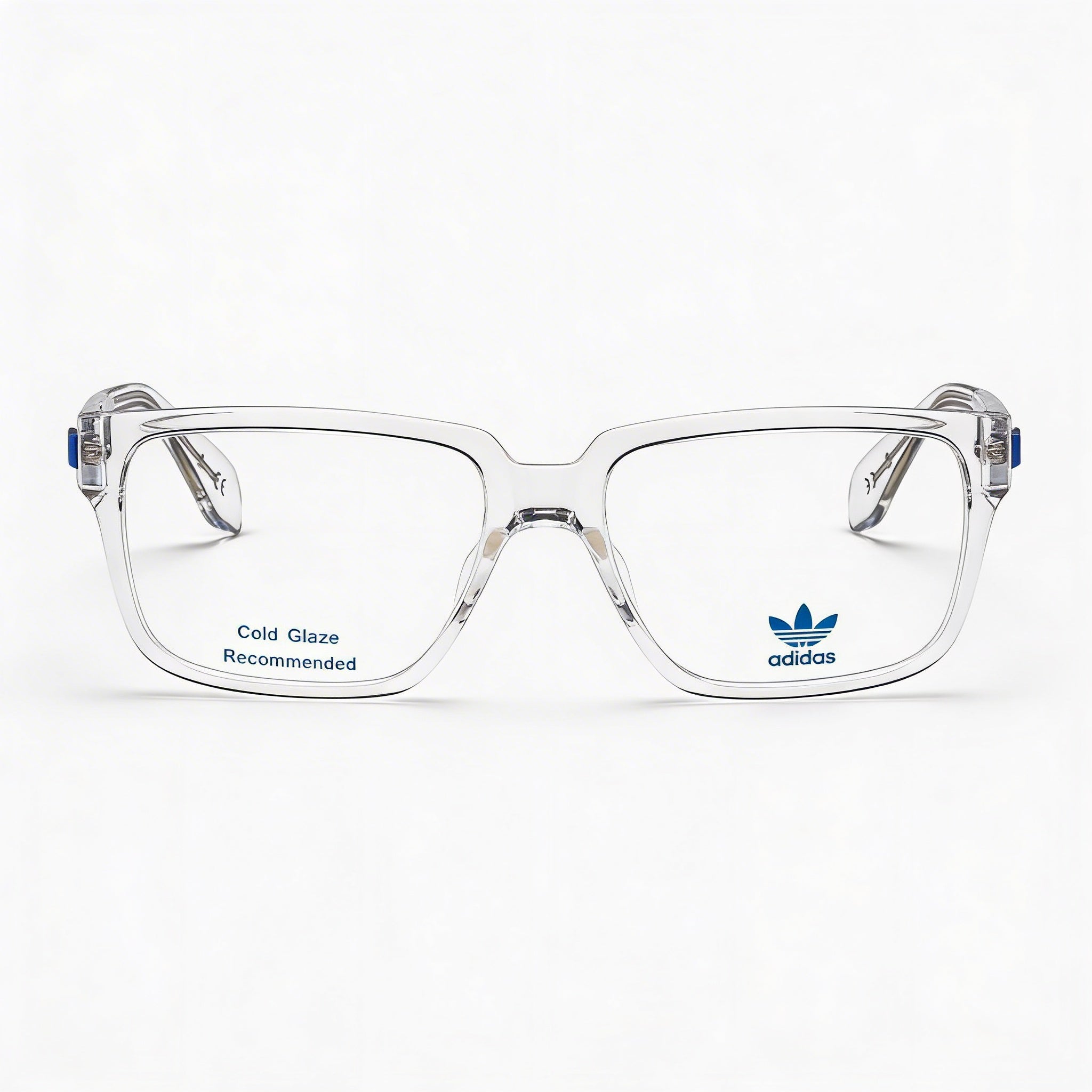 Monturas ópticas adidas Originals Modern de plástico transparente para hombre con lentes transparentes, ancho de lente de 55 mm, Photo 2