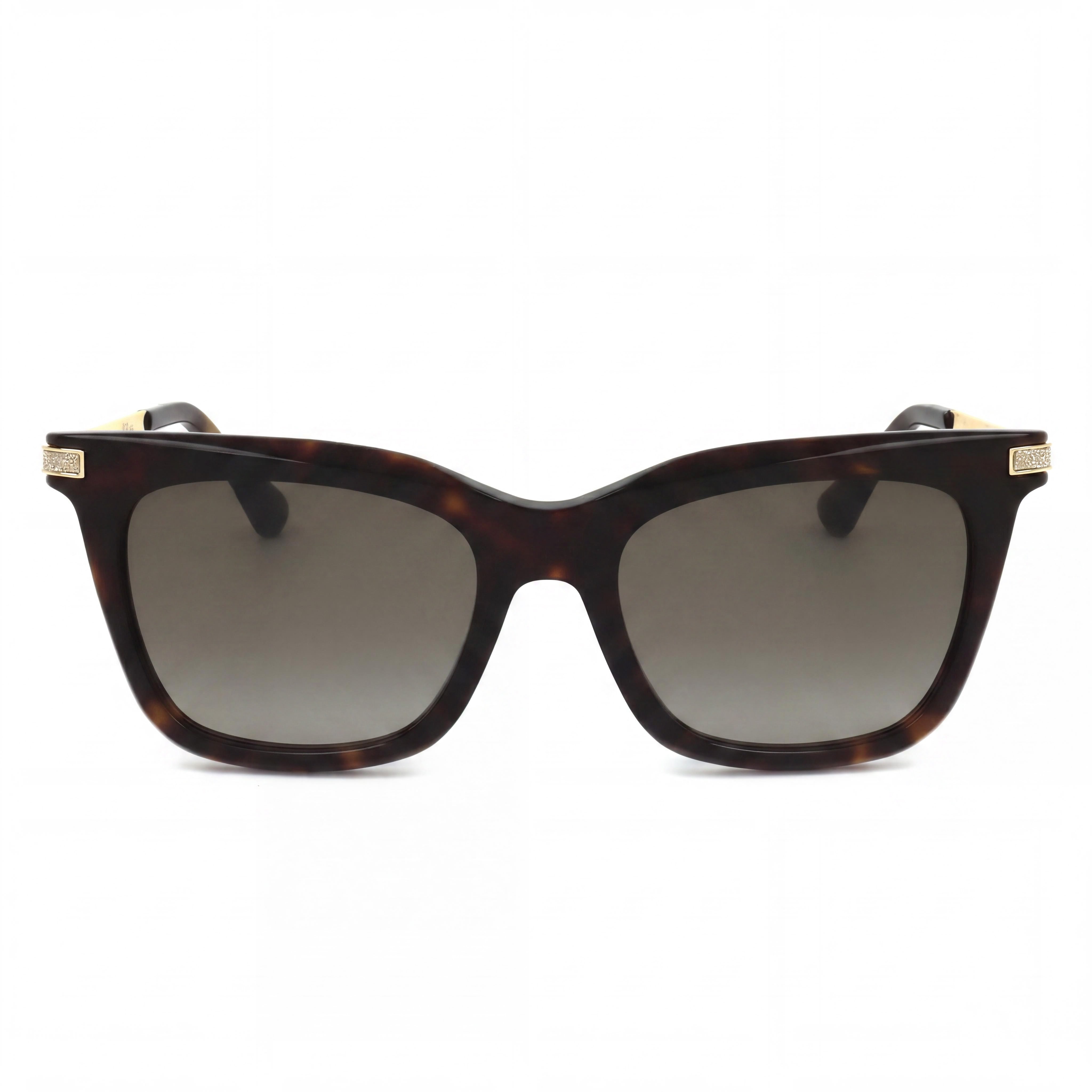 Jimmy Choo Classic Women's Havana Brown Gradient Acetate Frame Brown Gradient Lens 100% UV Protection Sunglasses 52mm, Photo 2