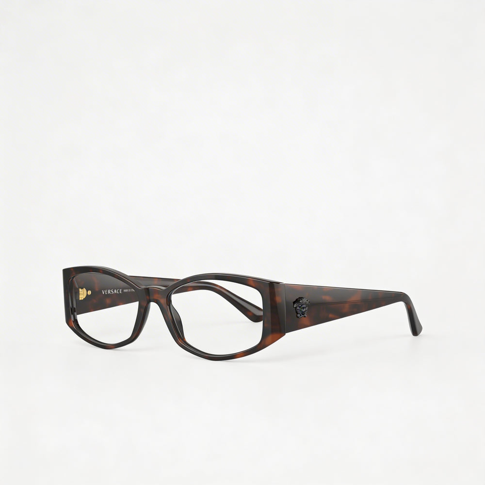 Versace Ve 3343 Men’s Multicoloured Acetate Frame Clear Polycarbonate Lens Sunglasses 52mm