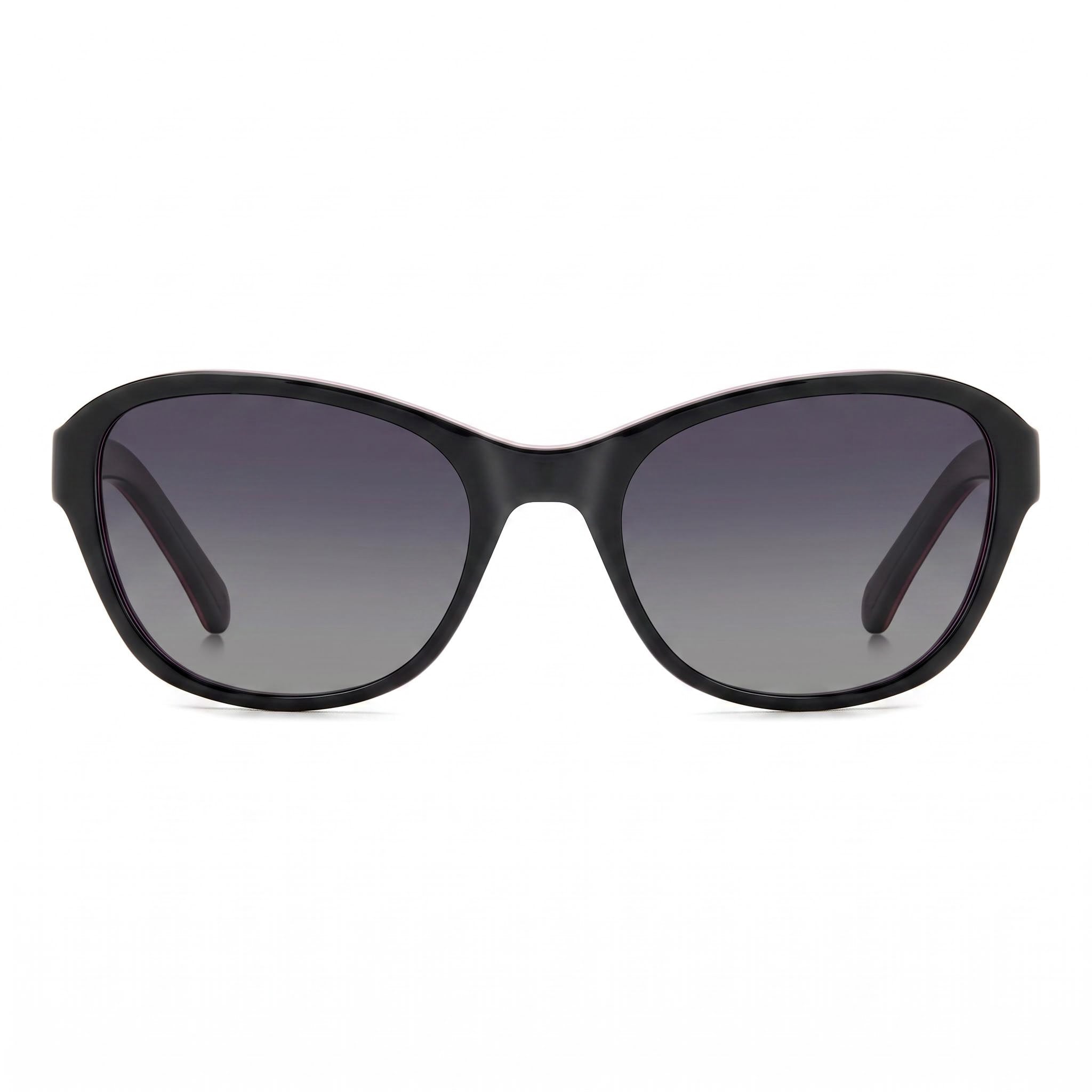 Gafas de sol Kate Spade New York Casual para mujer, de acetato ecológico negro y gris, con montura de 56 mm, Photo 2