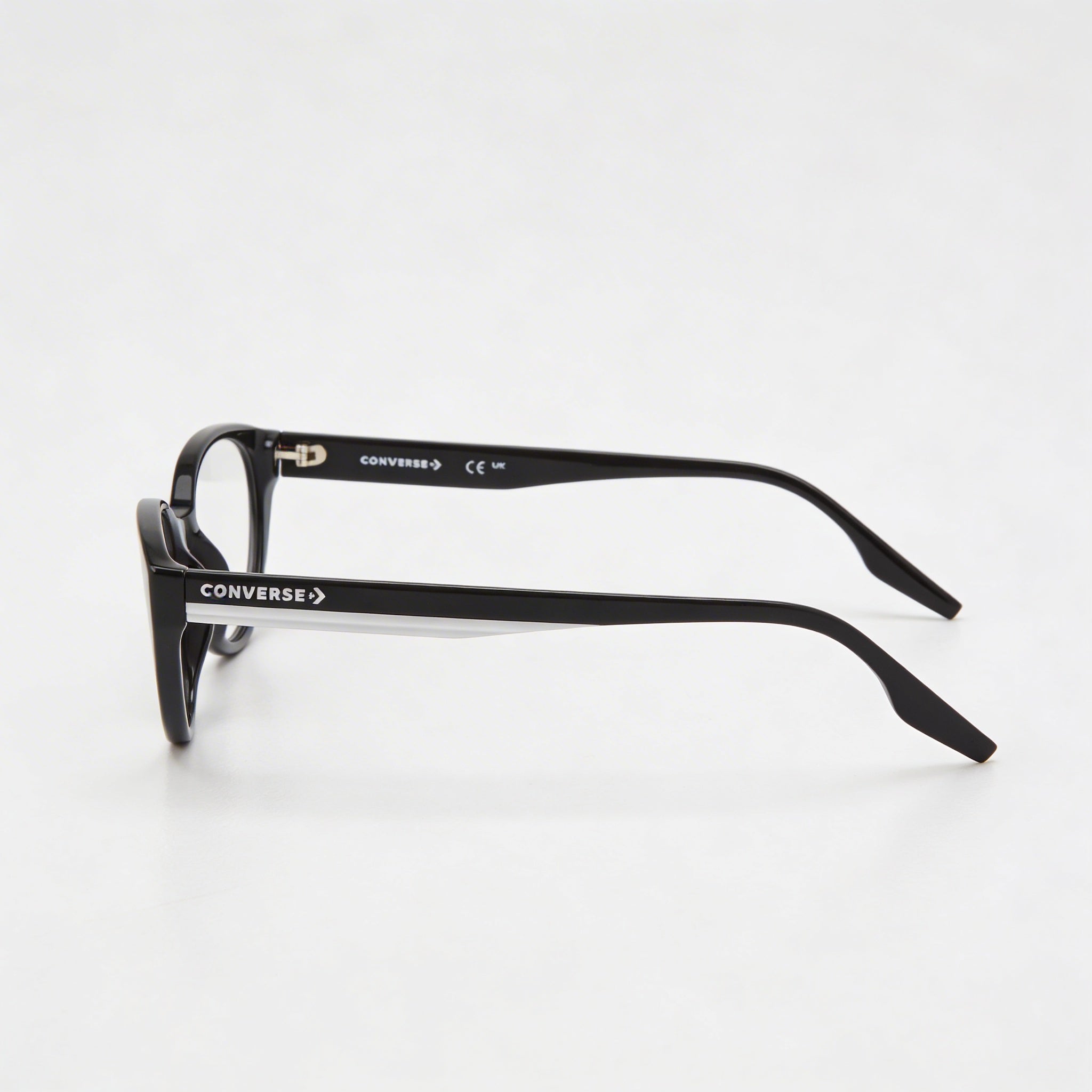 Converse Cv5112 Women's Black Ophthalmic Eyewear Frames - Lens Width 52mm, Bridge Width 18mm, Temple Length 140mm, Photo 3
