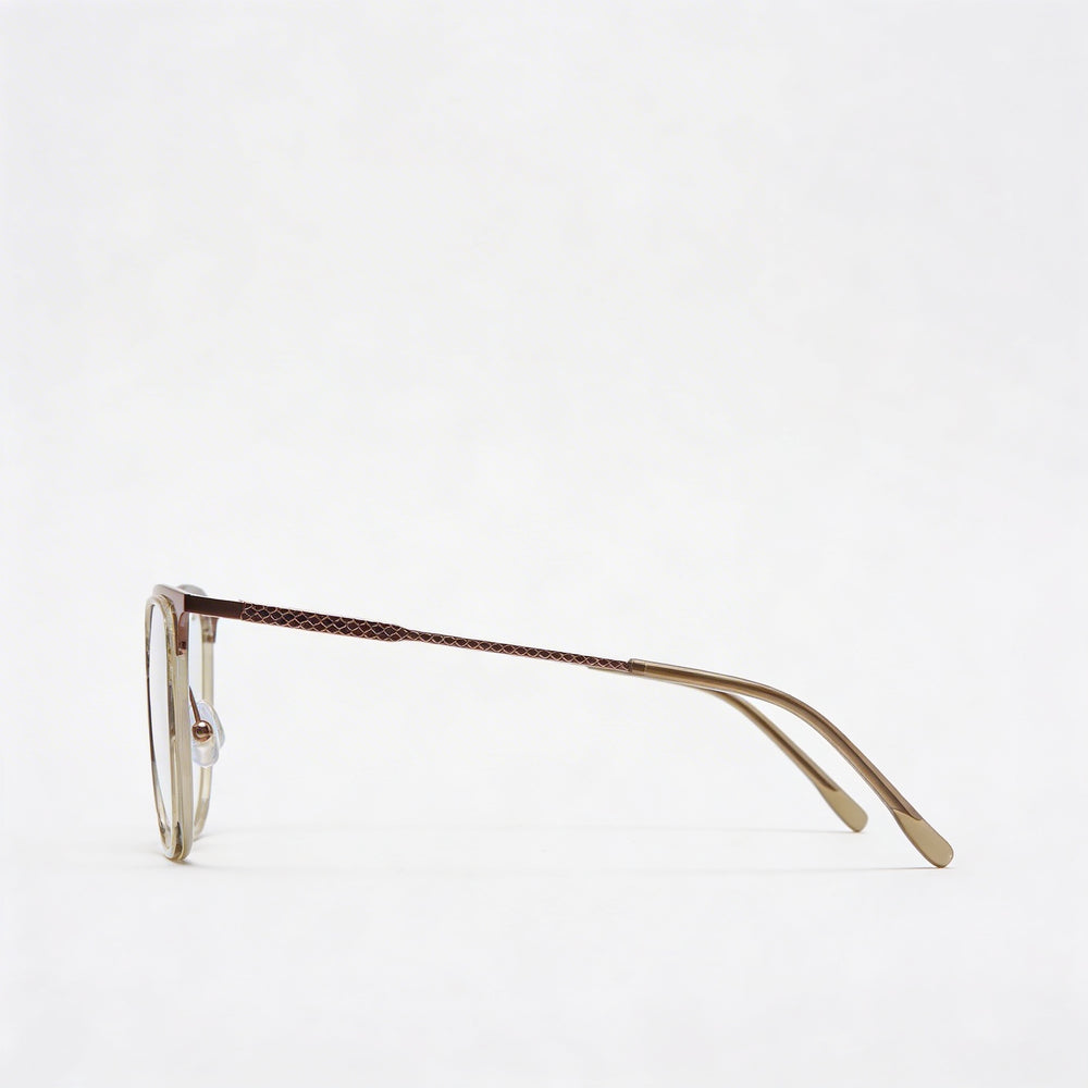 Lacoste Modern Unisex Sunglasses with Copper Acetate Frame and Non-polarized Polycarbonate Lenses 49mm