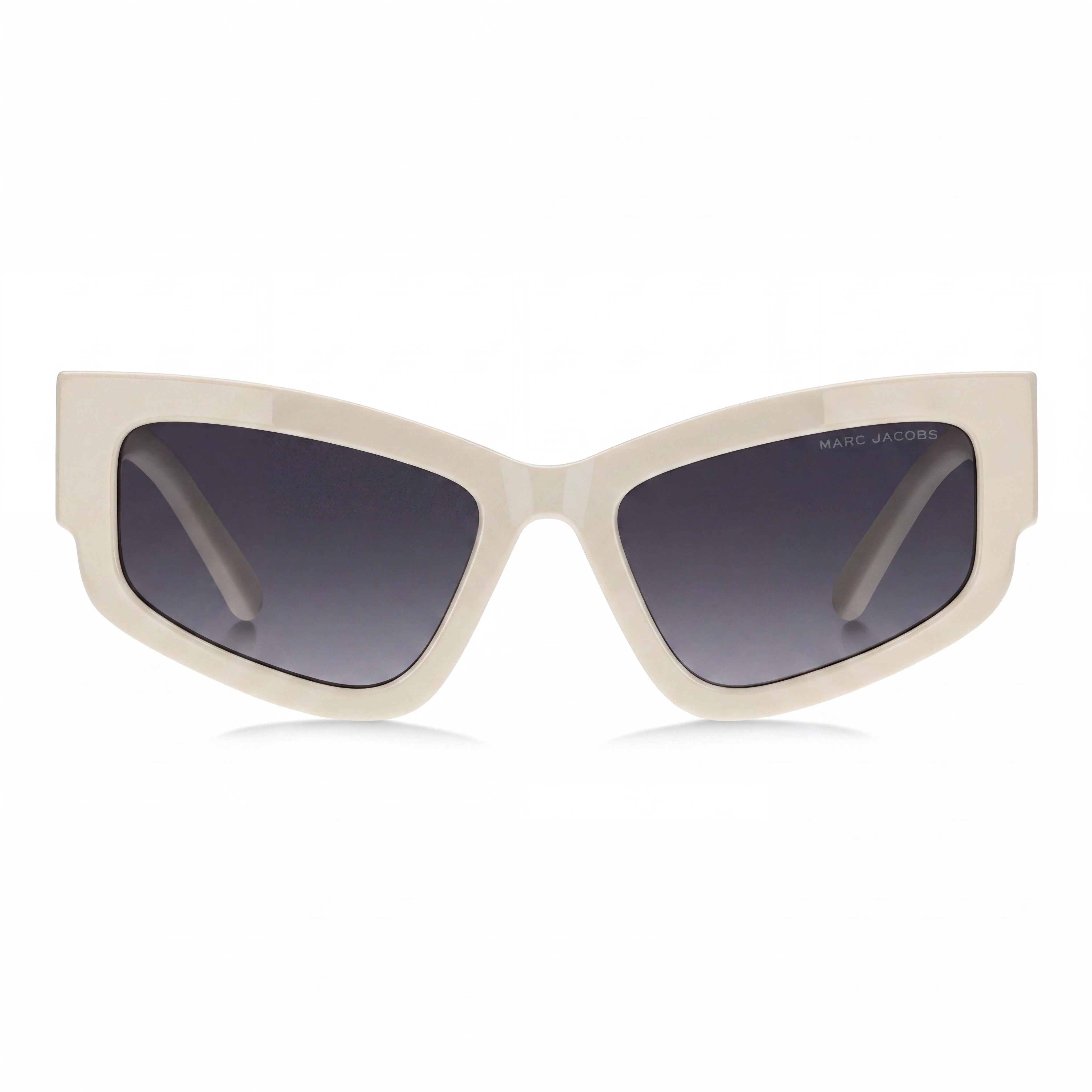Gafas de sol Marc Jacobs casual para mujer, montura de poliamida rosa burdeos, lentes de policarbonato gris oscuro sombreado 55-19-145, Photo 2