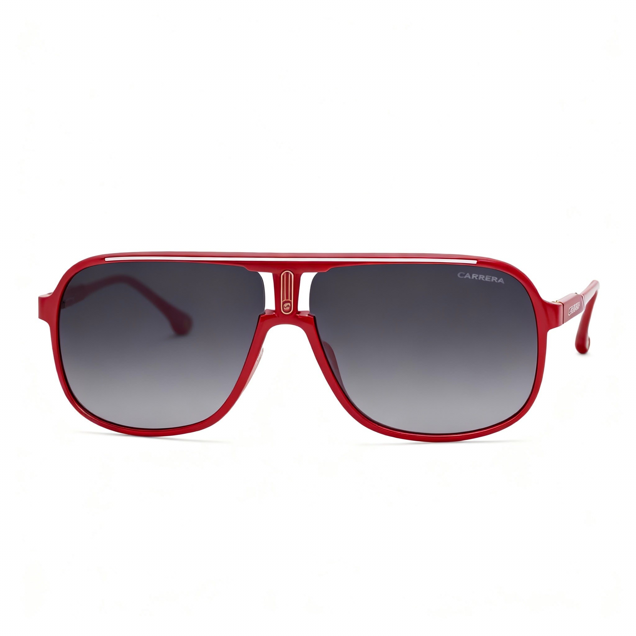 Carrera Modern Men's Multicoloured Propionate Sunglasses with Polycarbonate Non-Polarized Red Lenses 62mm, Photo 3
