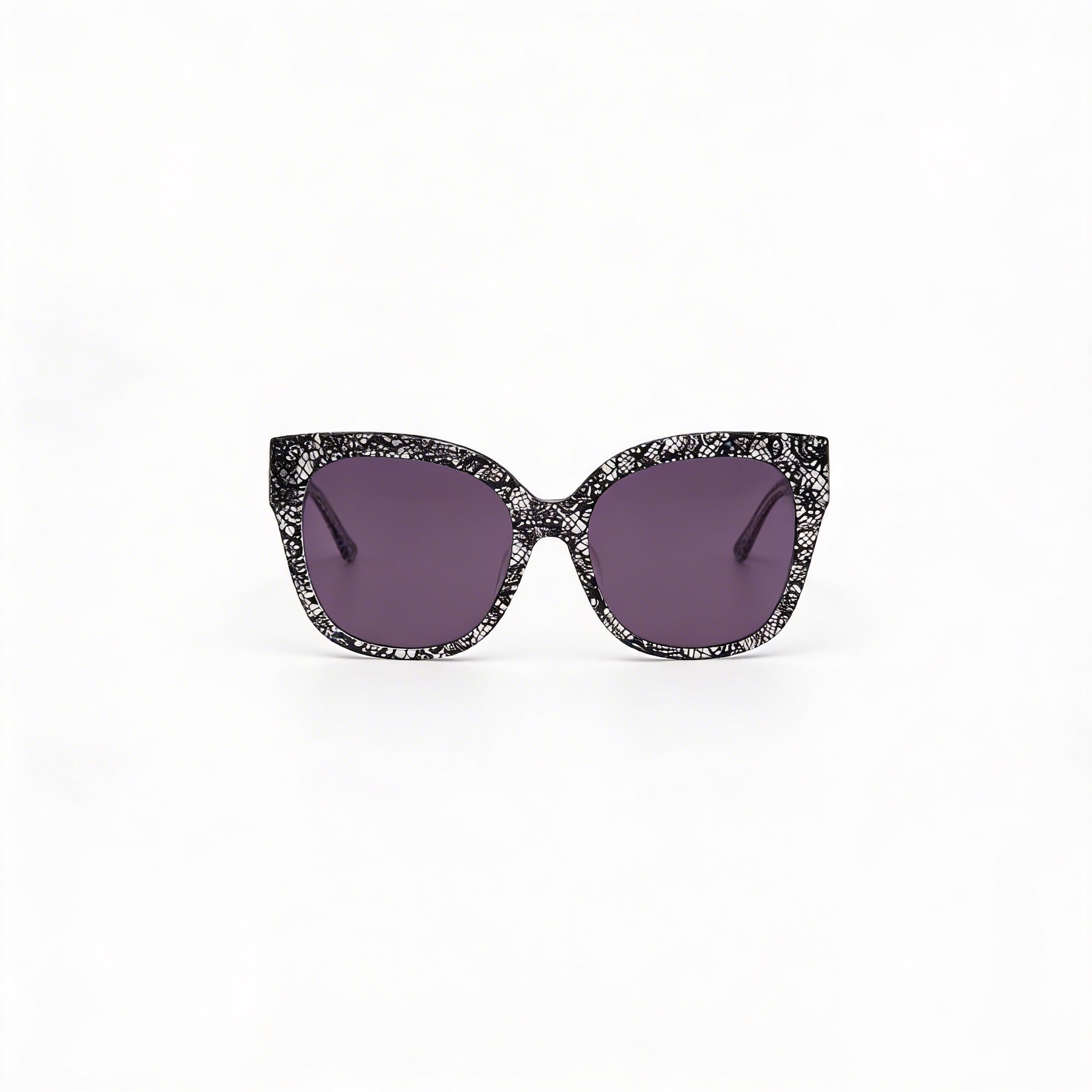 bebe Bb7248 Women's Jet Lace Acetate Eyewear with UV Protection Lenses, Size 56-18-140, Photo 3