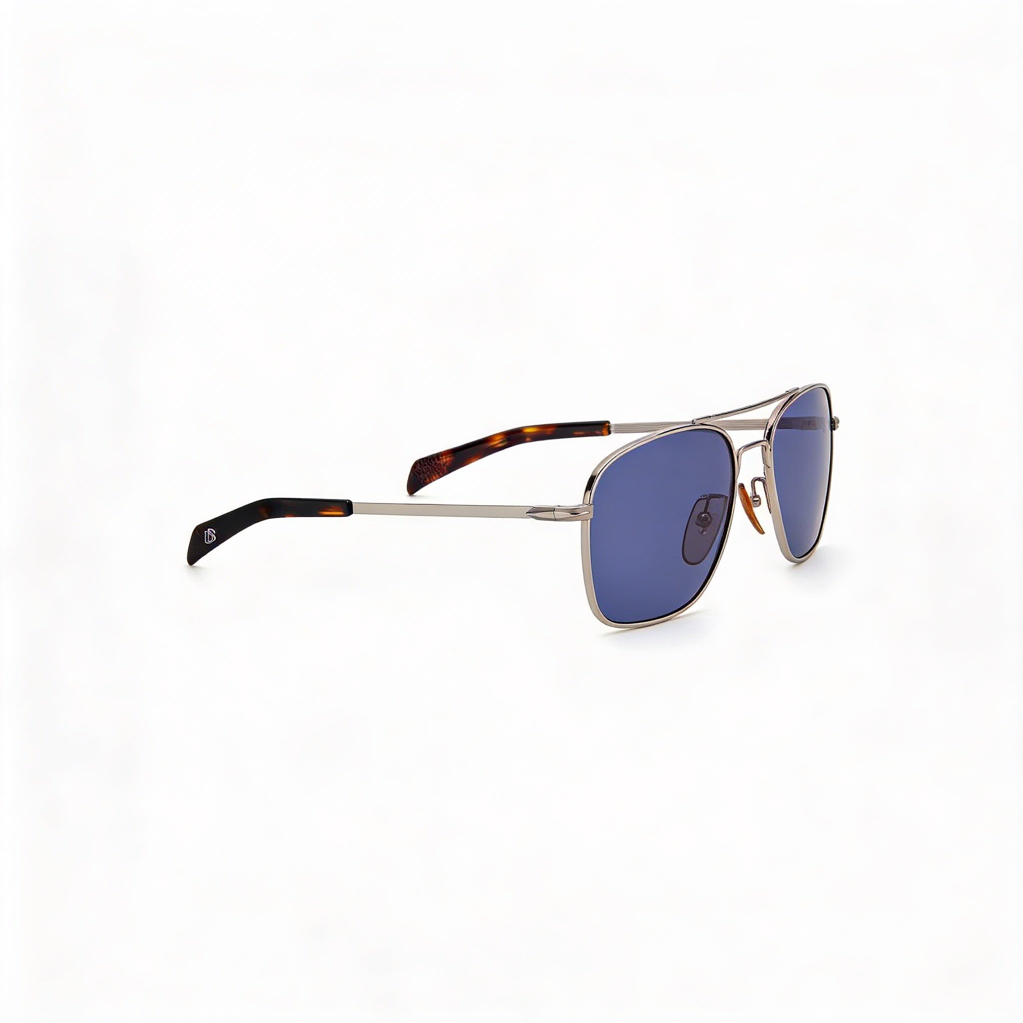 Gafas de sol unisex David Beckham Db 7019/S de metal rutenio con lentes de acero inoxidable y protección UV de 55 mm, Photo 2