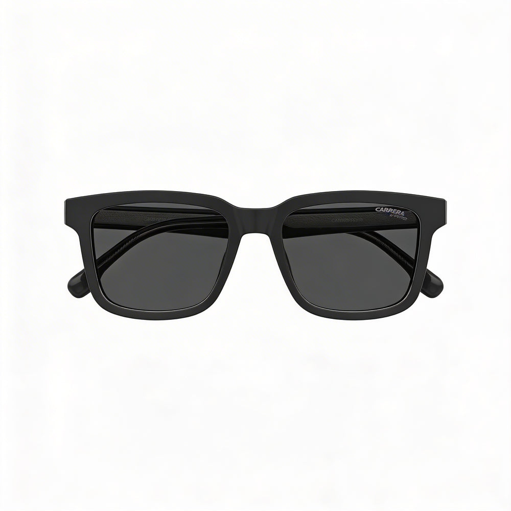 Carrera CARRERA 251/S Unisex Black Acetate Full Rim UV Protection Prescription-Ready Sunglasses 53mm