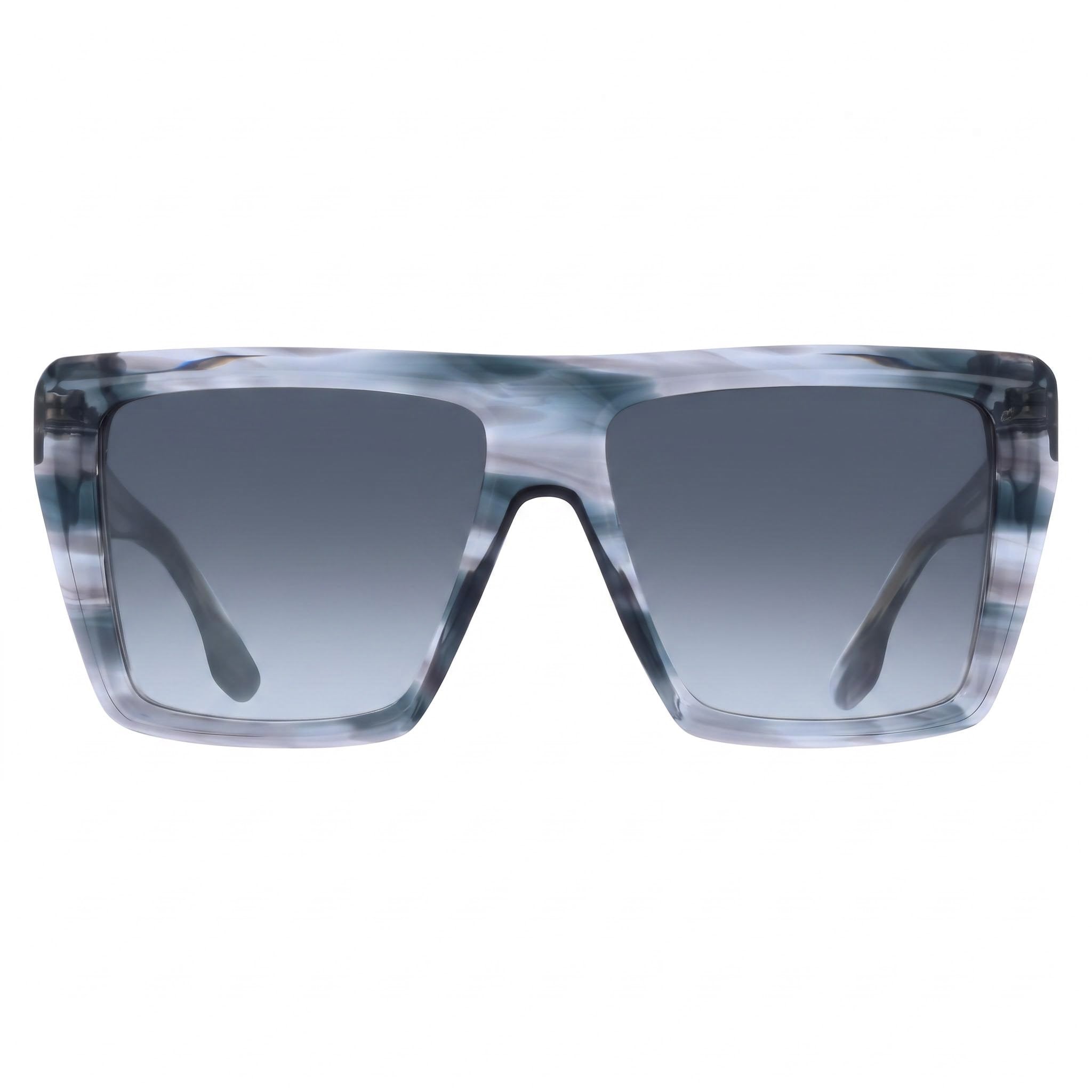 Gafas de sol Victoria Beckham Vb686s para mujer, montura gris cuerno, 56 mm ancho de lente, 15 mm ancho de puente, 145 mm longitud de patilla, Photo 2