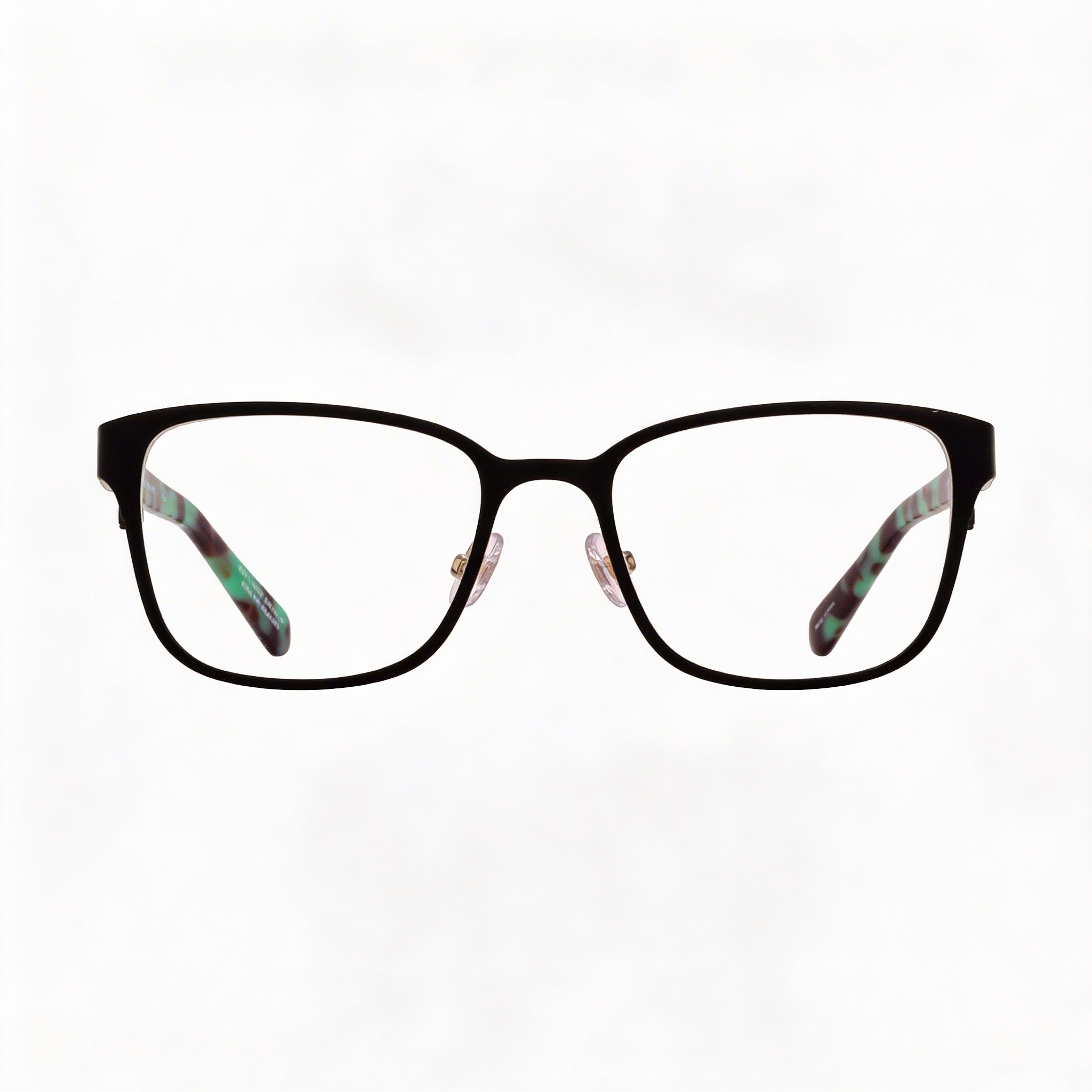 kate spade new york Women's Ninette Metal Frame Rectangular Eyeglasses Matte Black 51-17-135mm, Photo 1