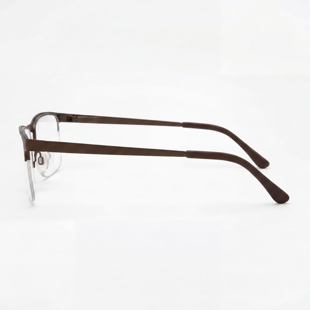 Gafas Chesterfield Ch 113xl unisex con montura metálica marrón y cristales multicolor, tamaño 57-19-150