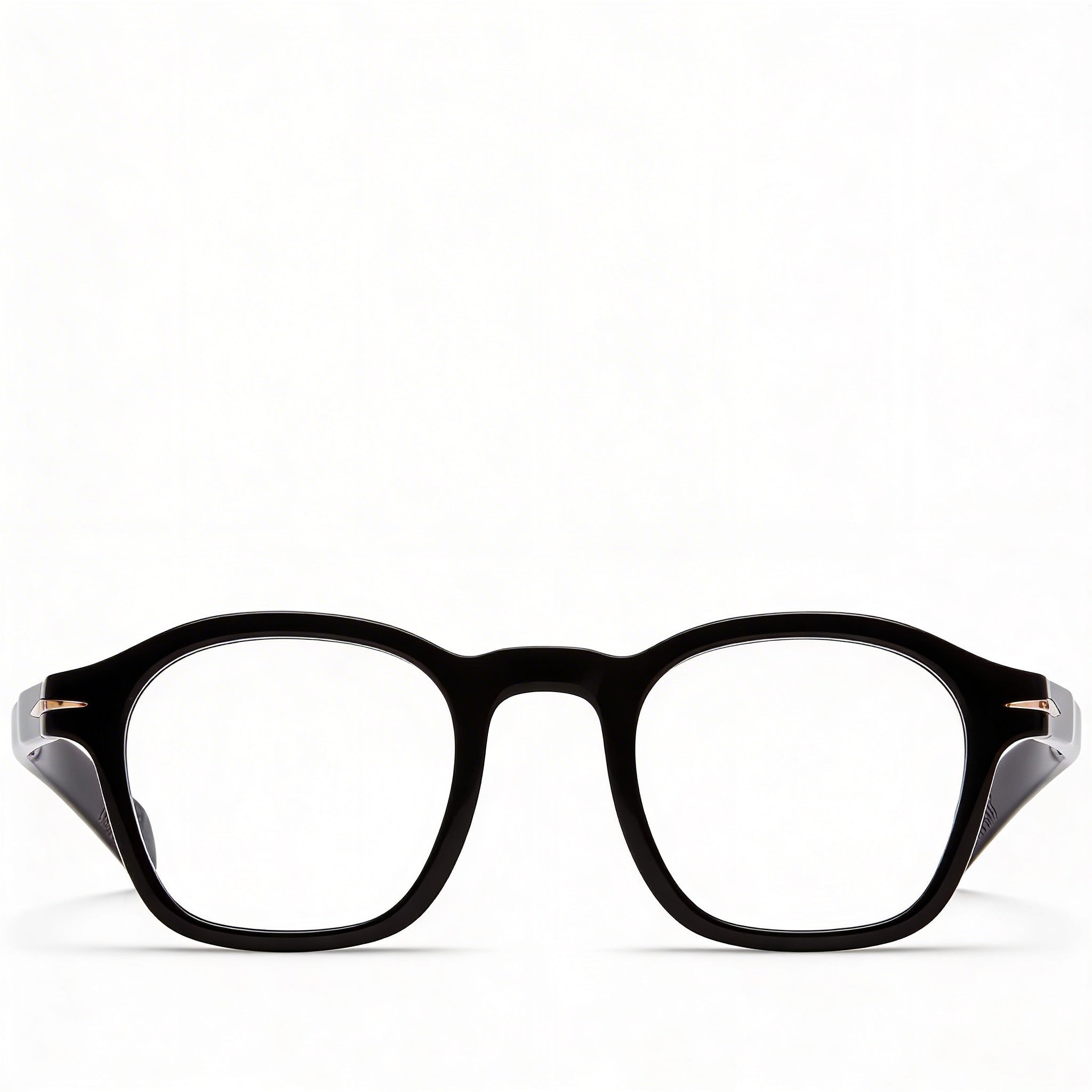 David Beckham Db 7053/bb Modern Acetate Unisex Black Gold 45mm, Photo 3