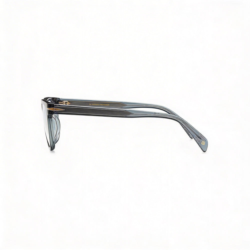 Gafas unisex David Beckham Db 7085 con montura de plástico y lentes polarizadas, en color gris, tamaño 52 mm.