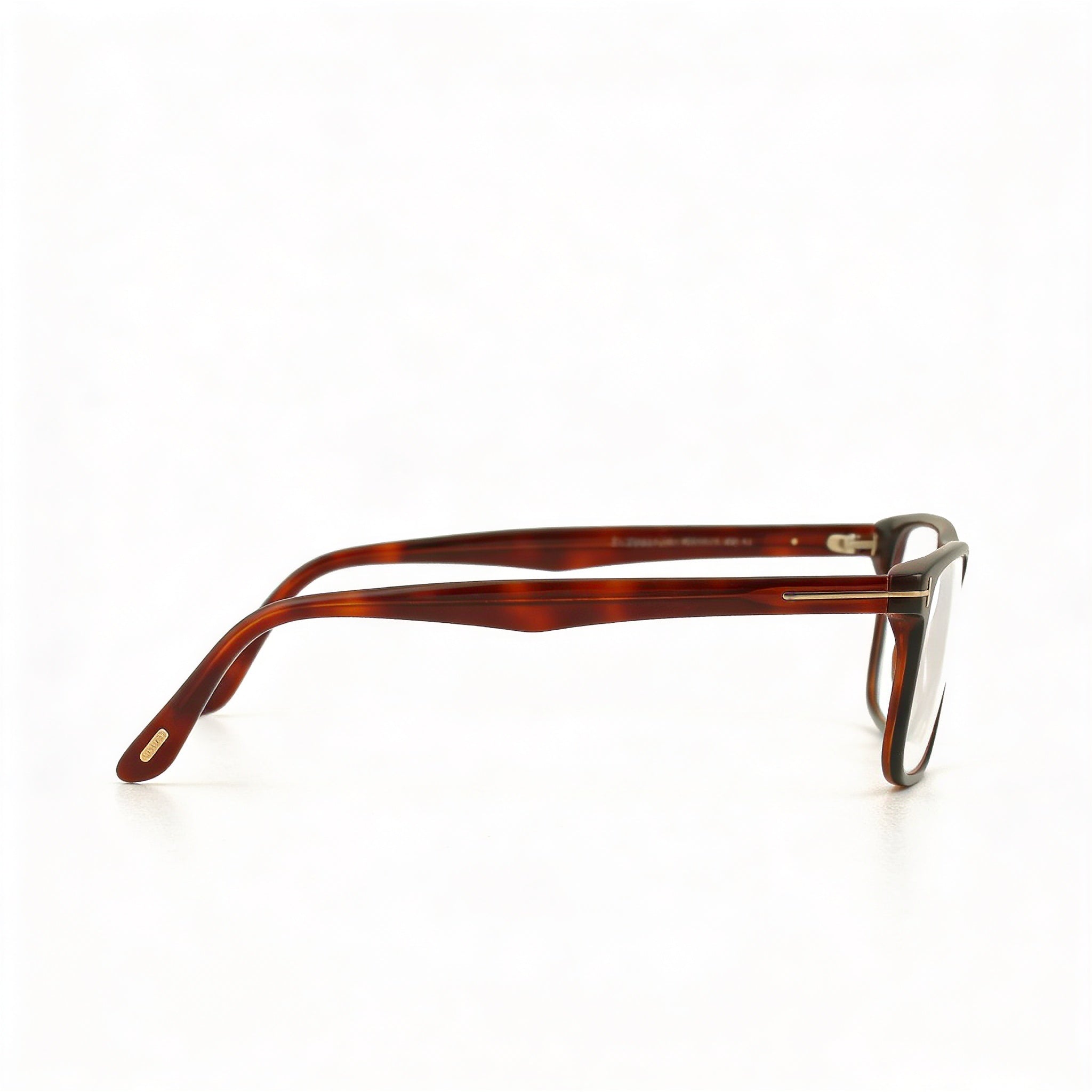 Gafas unisex Tom Ford Ft5752-b con montura de plástico y filtro de luz azul, color negro brillante, 55 mm, Photo 3