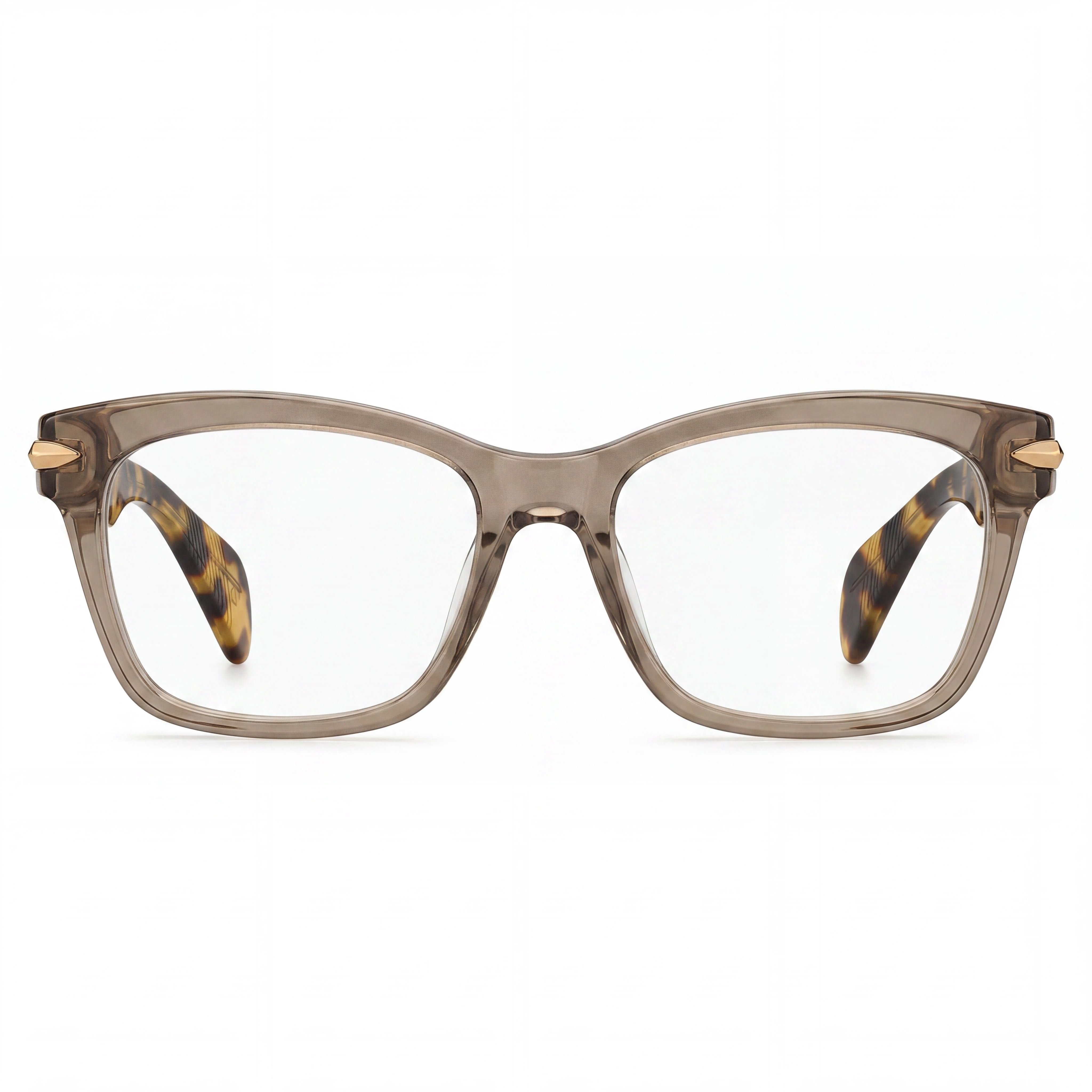 Rag & Bone Unisex Model Rnb3004 Plastic Grey Havana Frame Polycarbonate Lens Eyewear 52mm, Photo 2