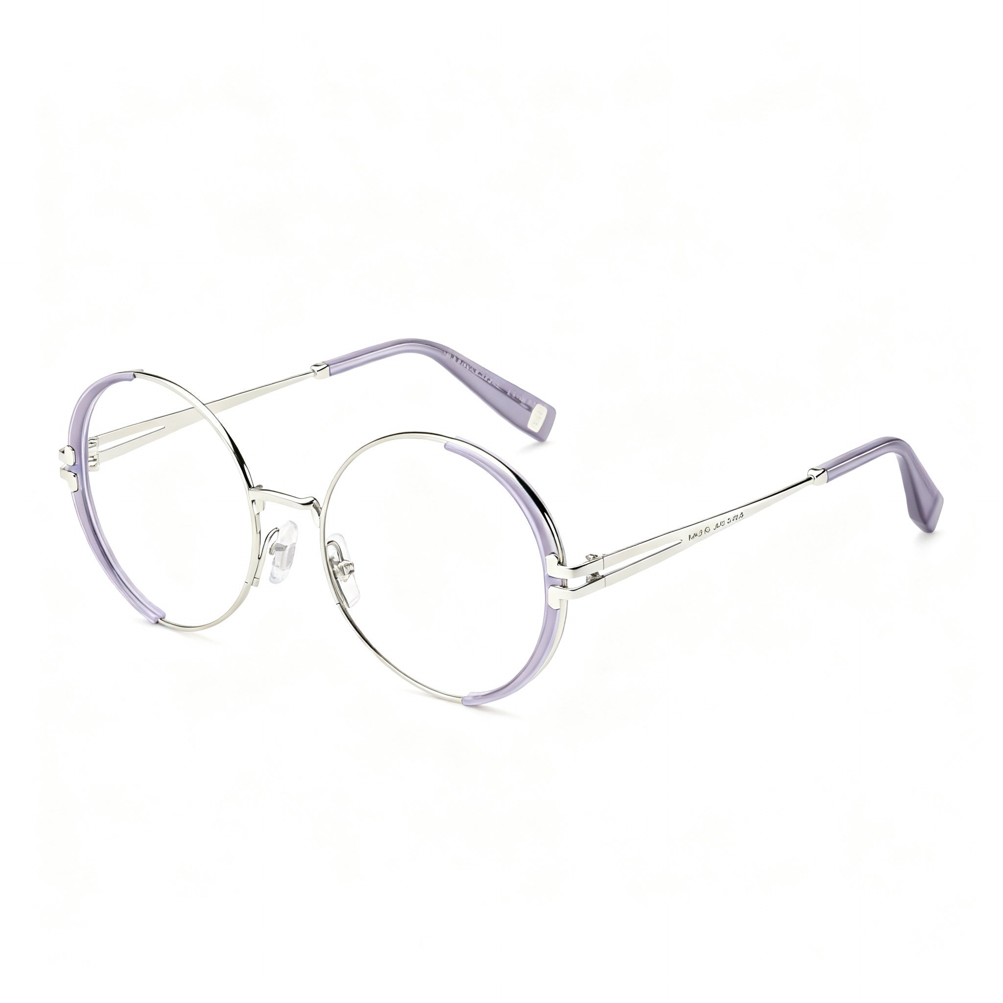 Marc Jacobs Mj 1093 Palladiuviol Women's Metal Frame Full-Rim Eyeglasses, Lens Width 55mm, Photo 3