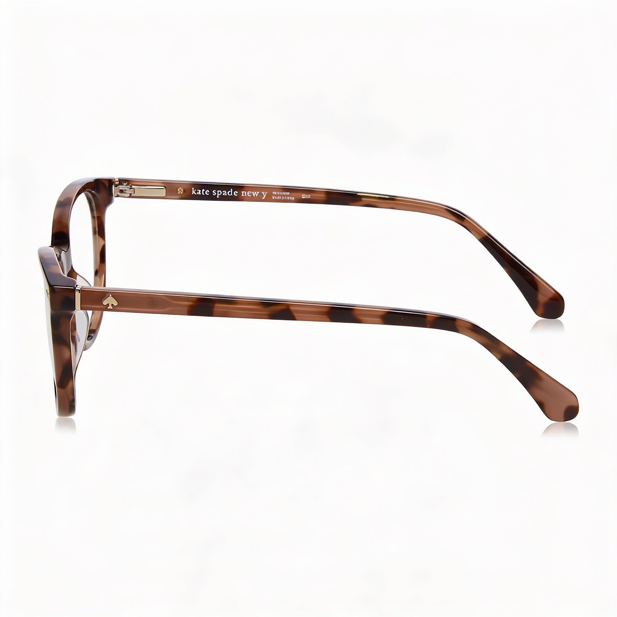 kate spade new york Modern Women's Acetate Frame Non Polarized Havana Gold Sunglasses 53mm, Photo 3