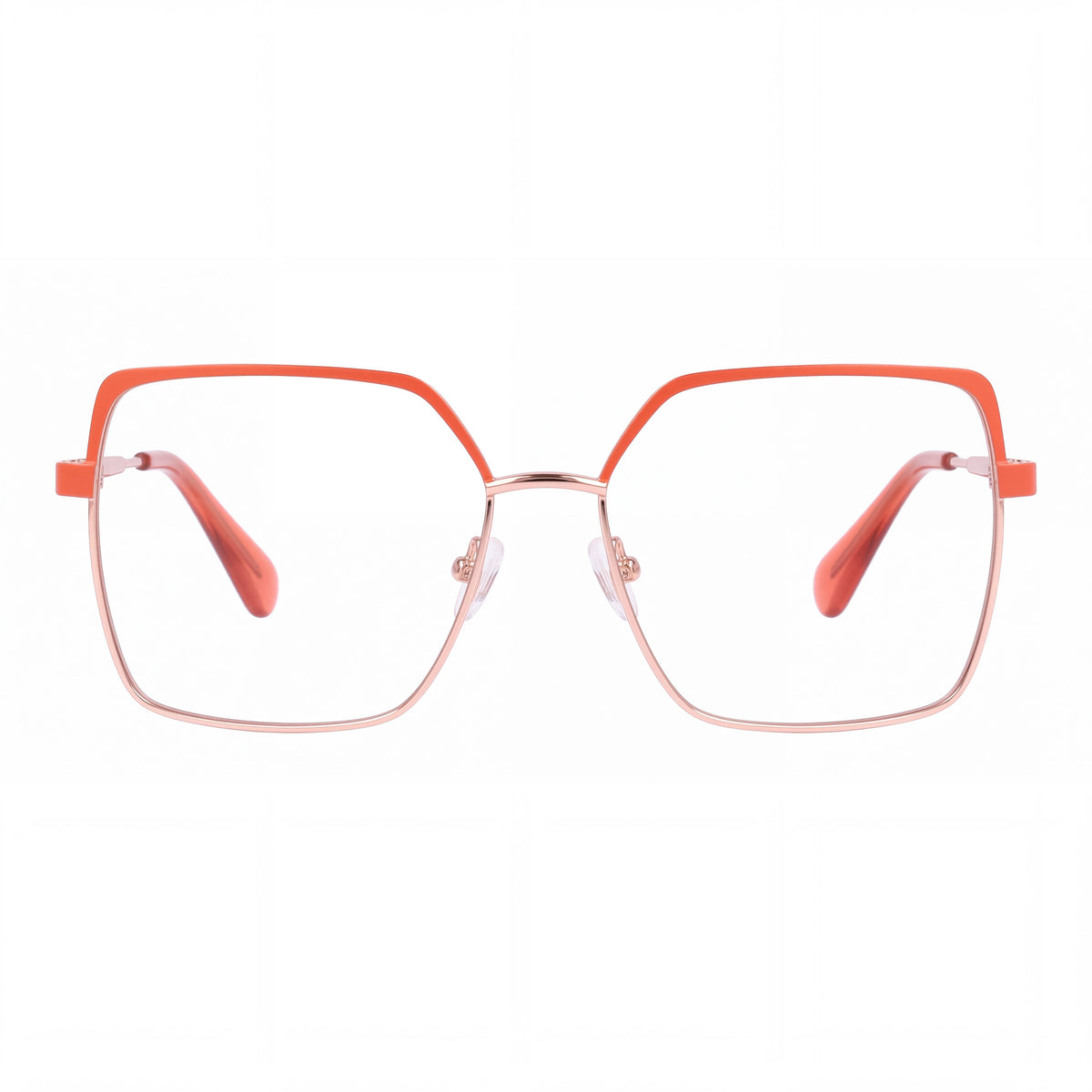 Max&Co. Casual Women's Shiny Rose Gold Metal Frames 54mm Lens 15mm Bridge 140mm Temple, Photo 2