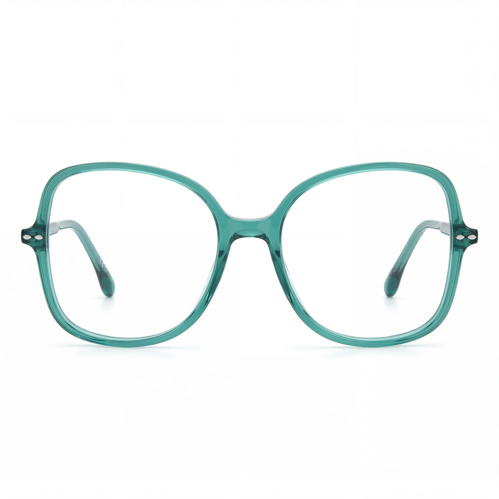 Gafas de sol retro/vintage de acetato color cerceta no polarizadas para mujer Isabel Marant Im 0022 de 54 mm