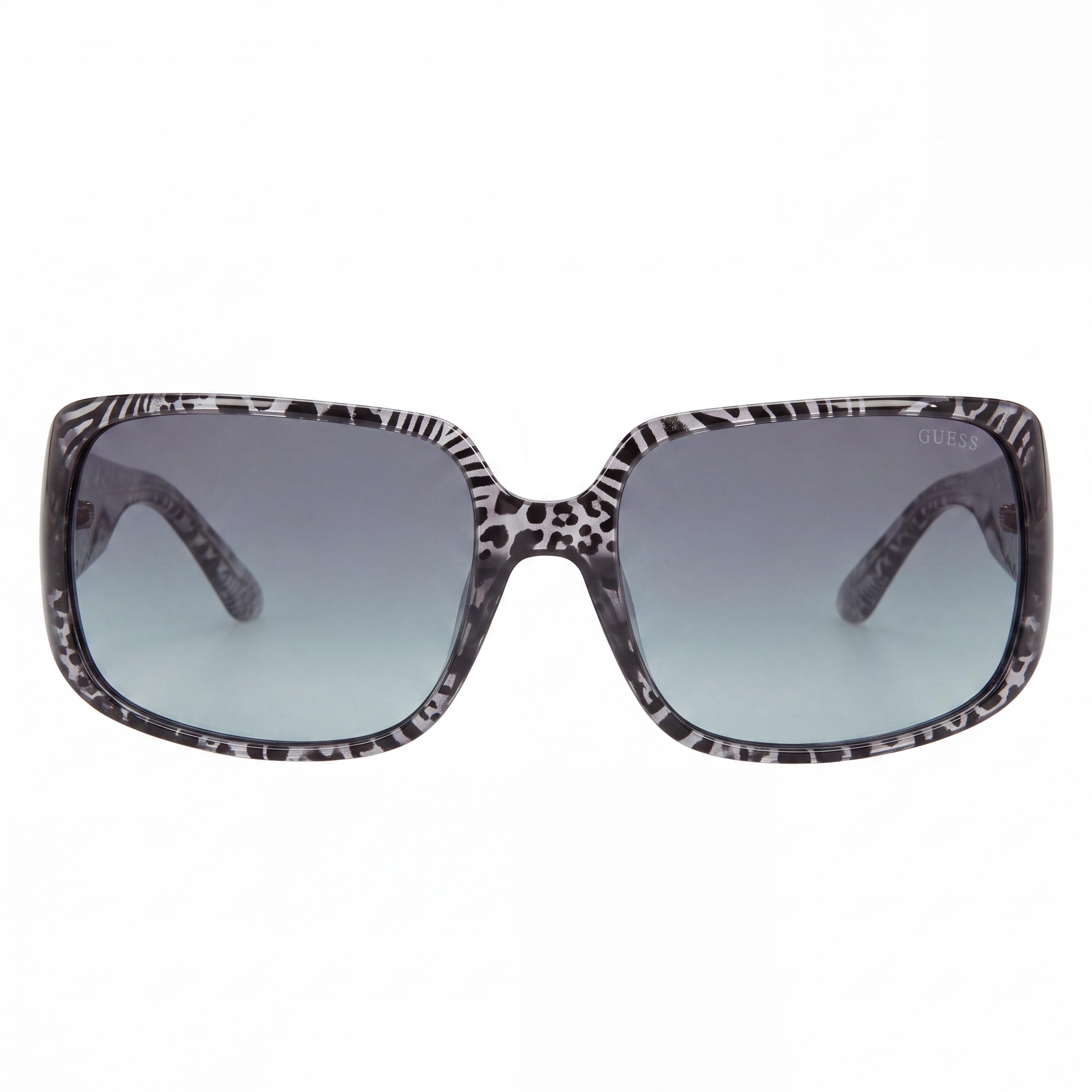 GUESS Women's GU768201B62 Shiny Black Injected Plastic Gradient Smoke UV-400 Sunglasses 62mm, Photo 2