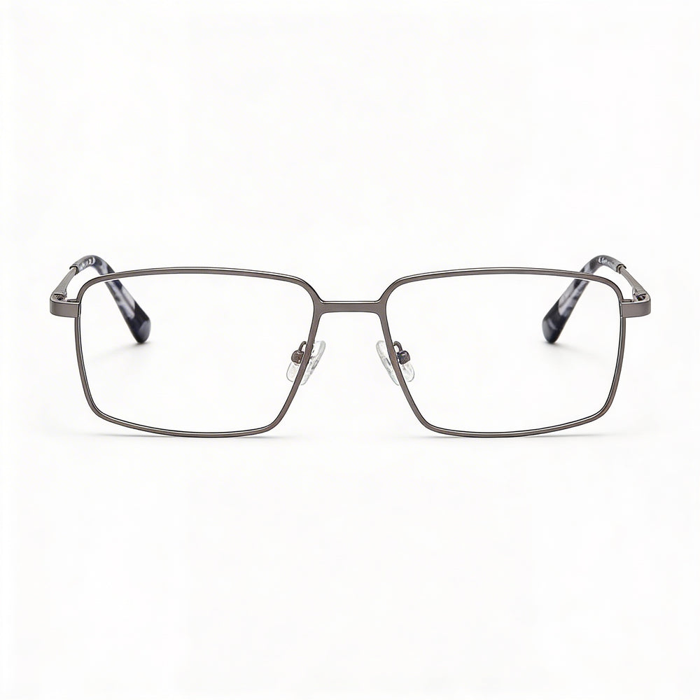 Harley-Davidson Unisex Optical Eyeglasses Frames for Prescription Lenses - Matte Antiqued Light Nickeltin