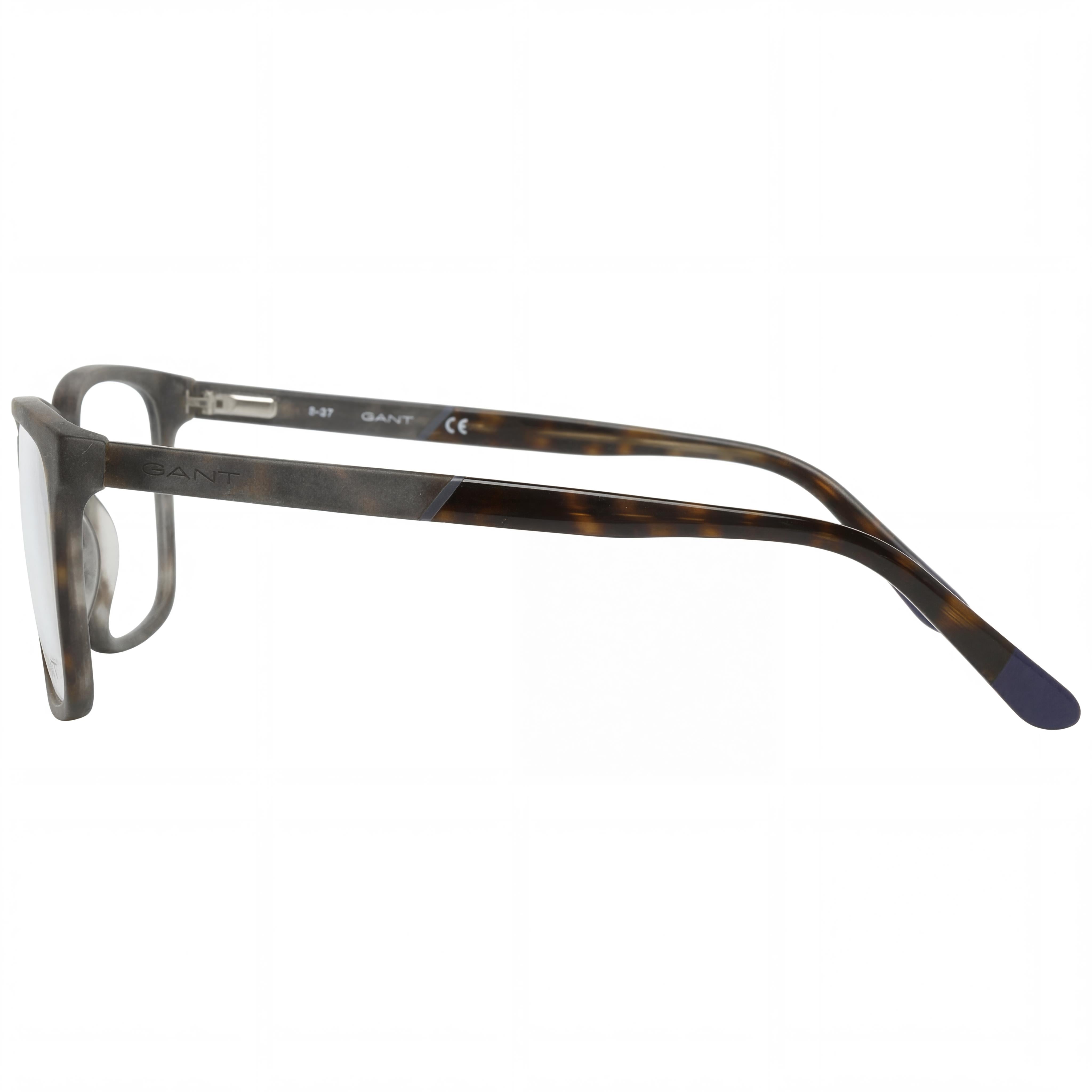 Gafas de sol para hombre GANT Ga3165 con montura de plástico marrón oscuro y cristales de color marrón oscuro, tamaño 56-16-140, Photo 2