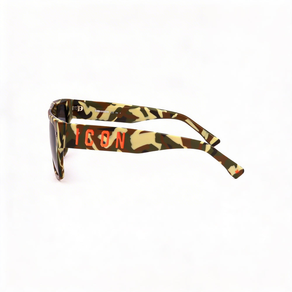 DSQUARED2 Icon 0003/S Unisex Camo Plastic UV Protection Sunglasses 56-18-145