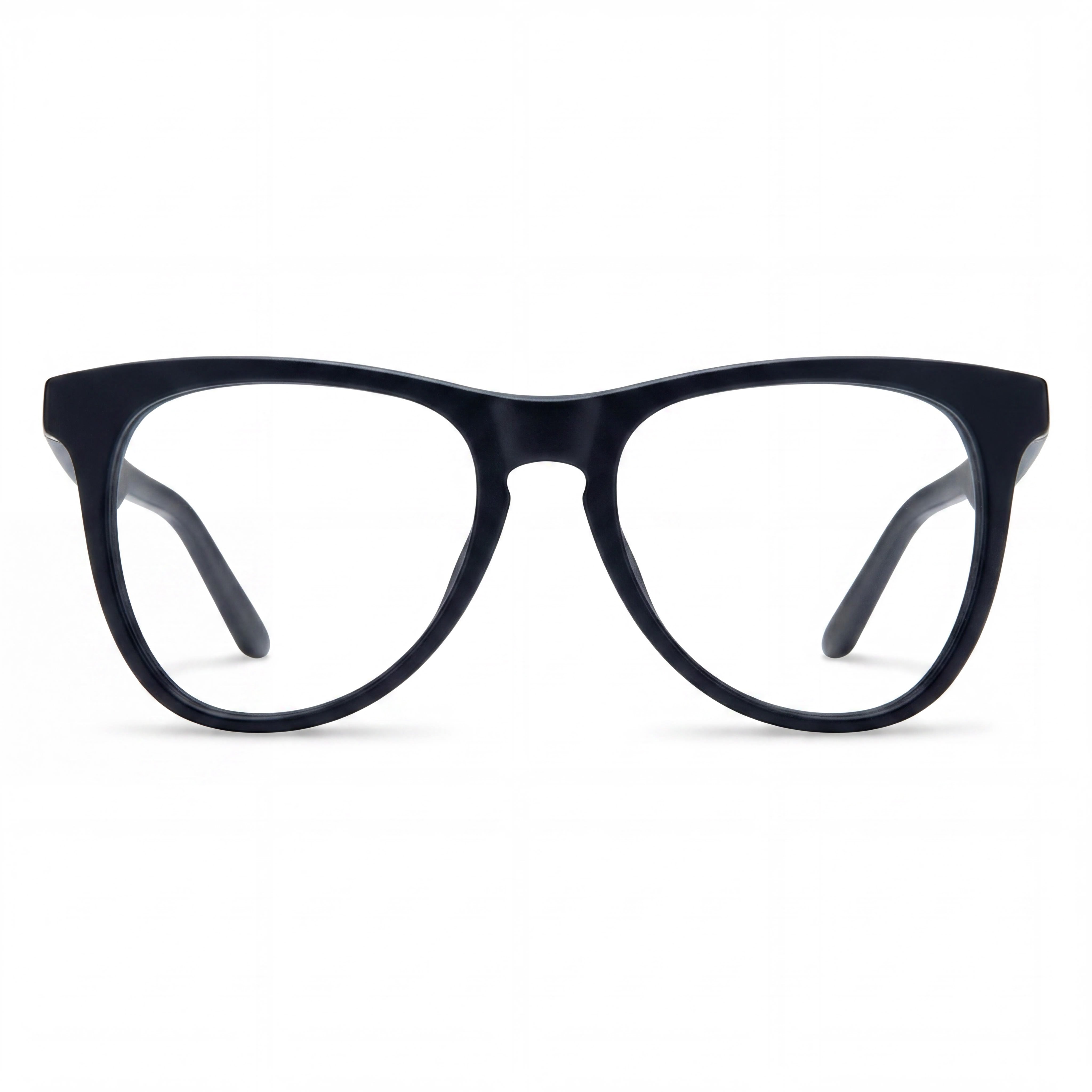 SMITH Optics Lynden Men's Matte Black Metal Round Full-Rim Prescription Eyeglasses 49-17-135, Photo 2