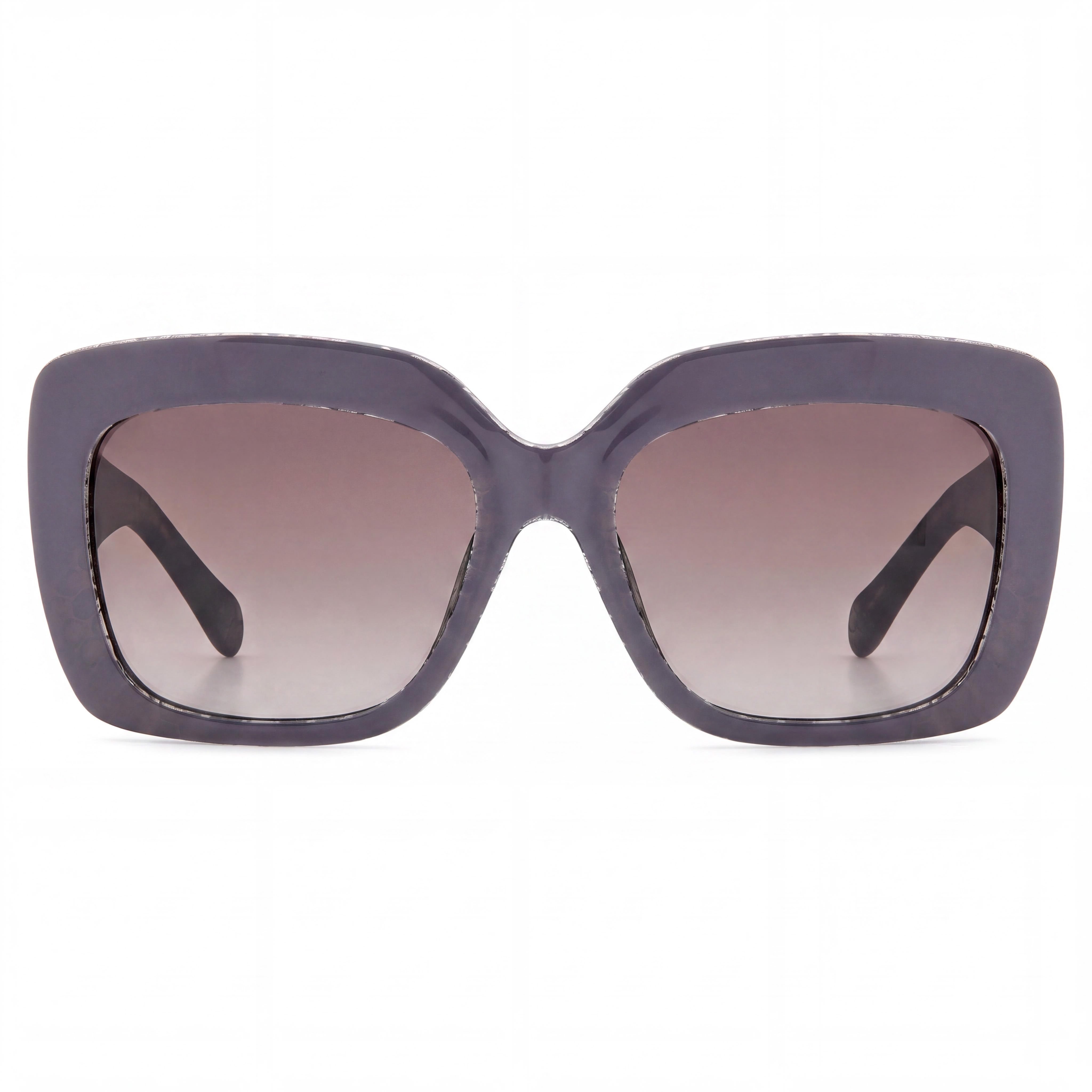 Gafas de Sol Rectangulares Fossil Fos 3158/S para Mujer, Color Malva/Marrón, Lentes Marrones Degradadas, Protección UV, 54mm, Photo 2