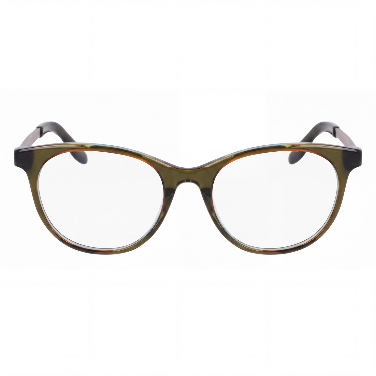 Nike 7173 Unisex Metal Frame Classic Style Polarized Sunglasses with Olive Blue Laminates Lenses 51 mm Lens Width, Photo 2