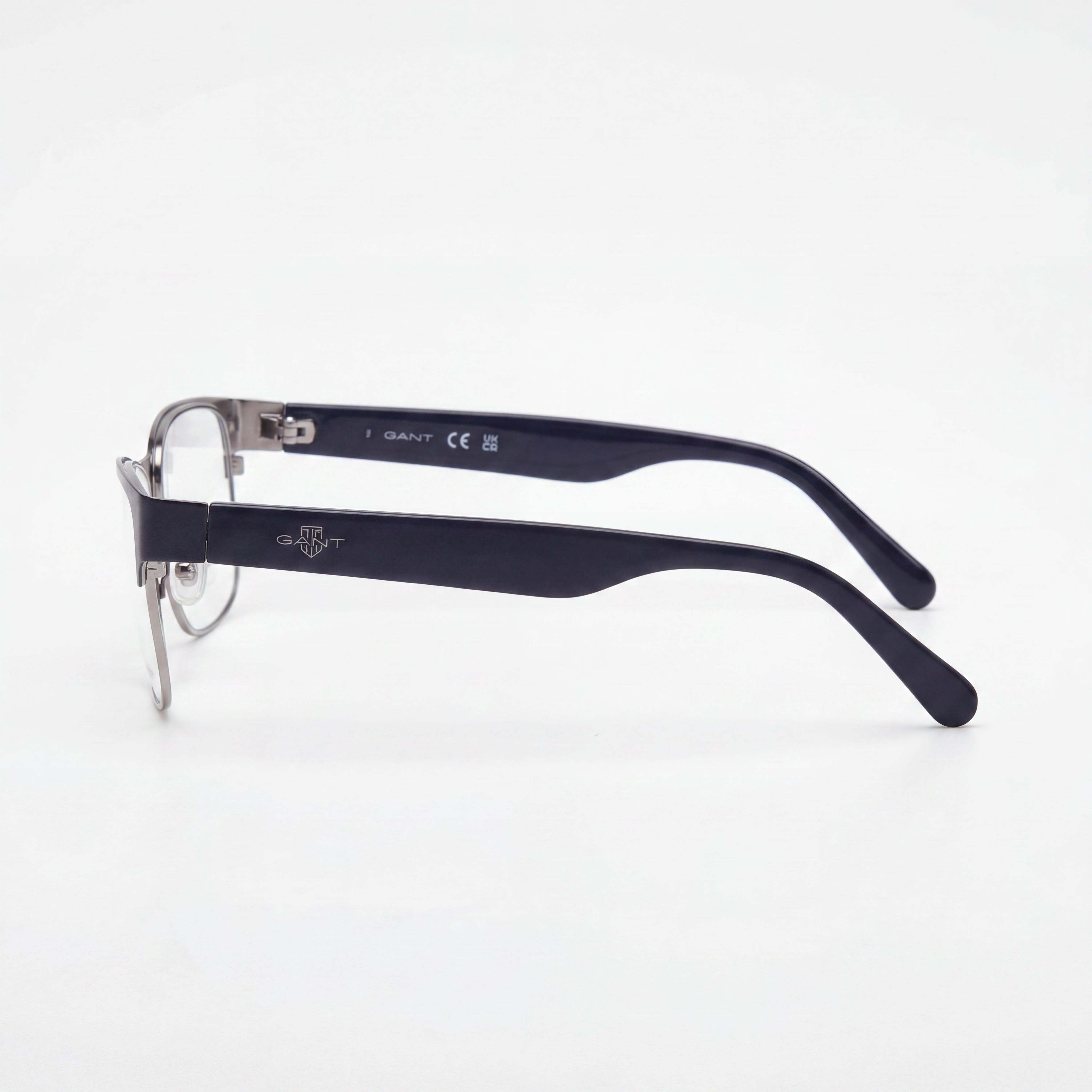 Gafas Ópticas GANT Trendy Unisex, Montura Metálica Azul Brillante, Lentes Multicolor, Ancho de Lente 52mm, Photo 2
