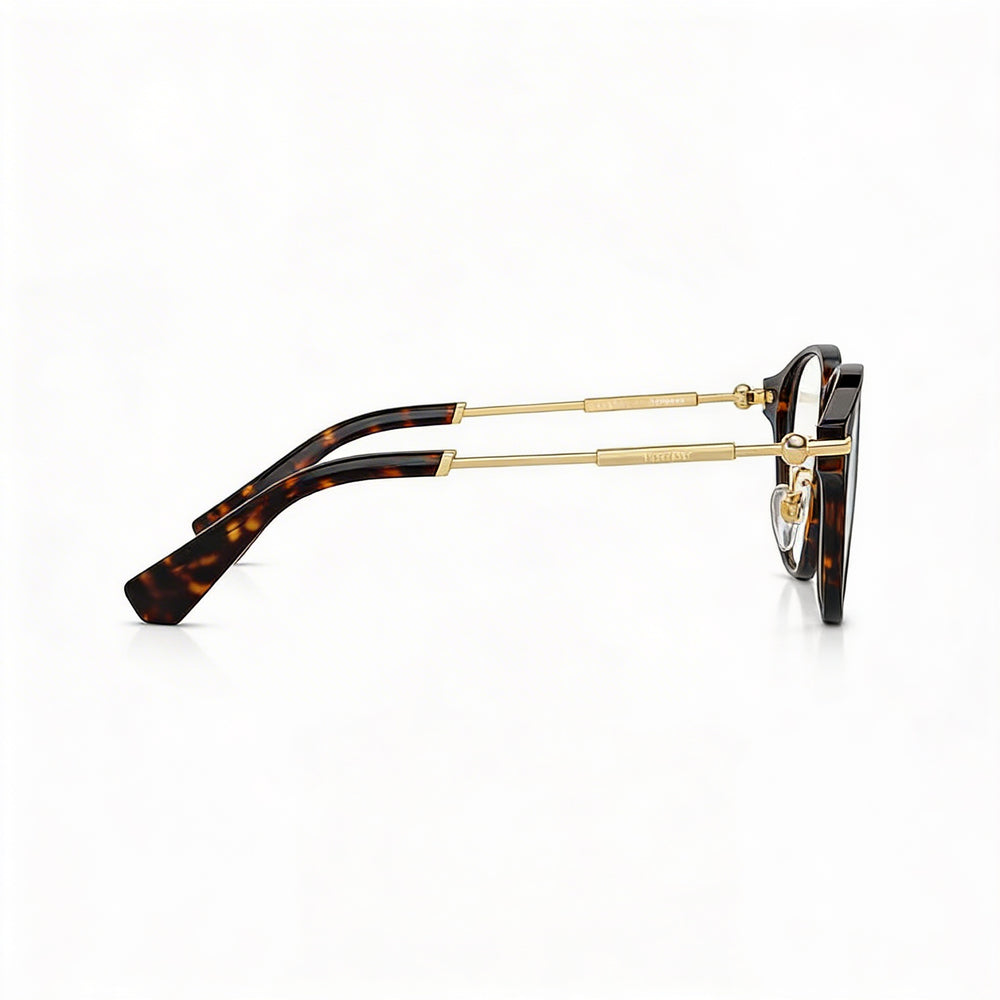 BURBERRY Be 2412d Men's Dark Havana Acetate Frame with Clear Polycarbonate Lenses Optical Glasses 52-19-140