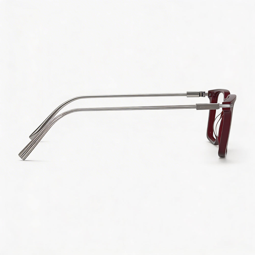 Gafas unisex Salvatore Ferragamo SF2977 con montura inyectada en opalina color vino (53 mm)