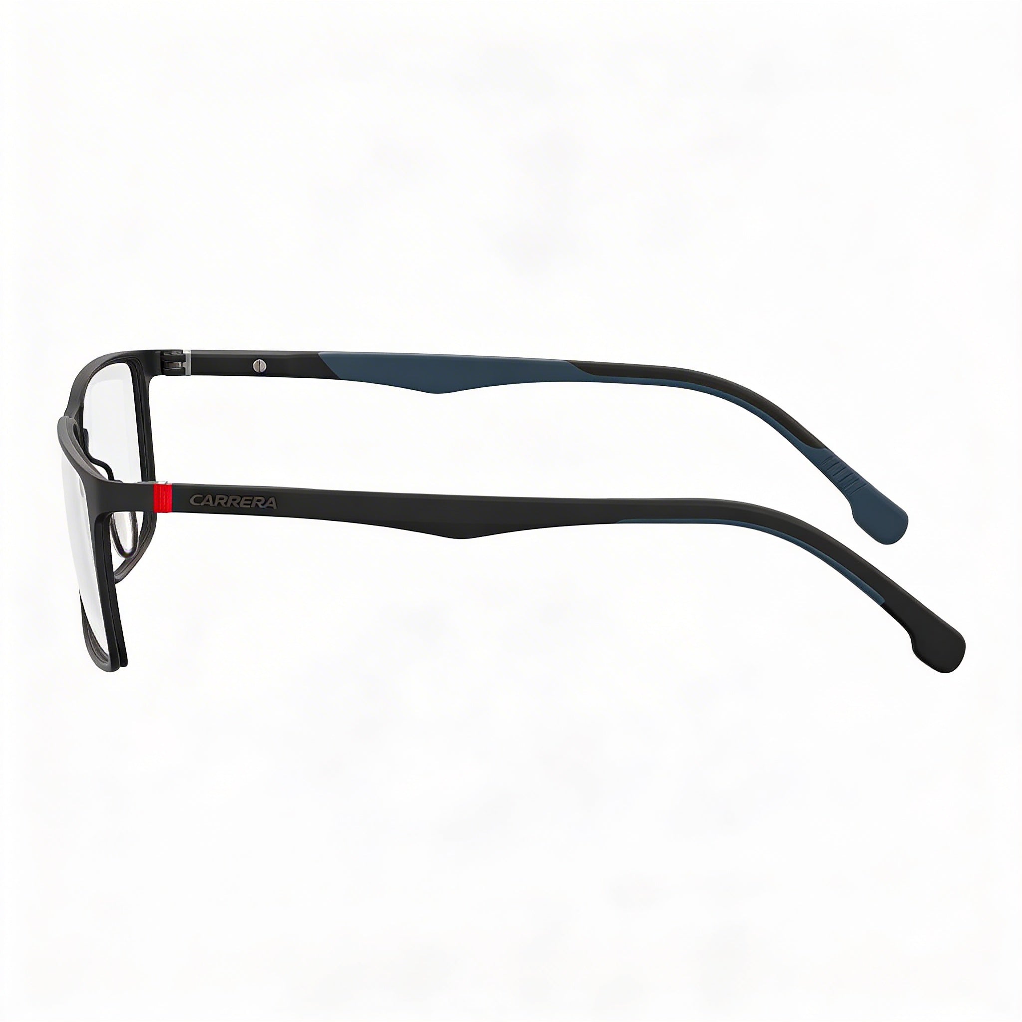 Gafas Carrera 8827/V Unisex Marco de acero de aleación negro mate Lente de policarbonato Rectangulares 55-17-35, Photo 2