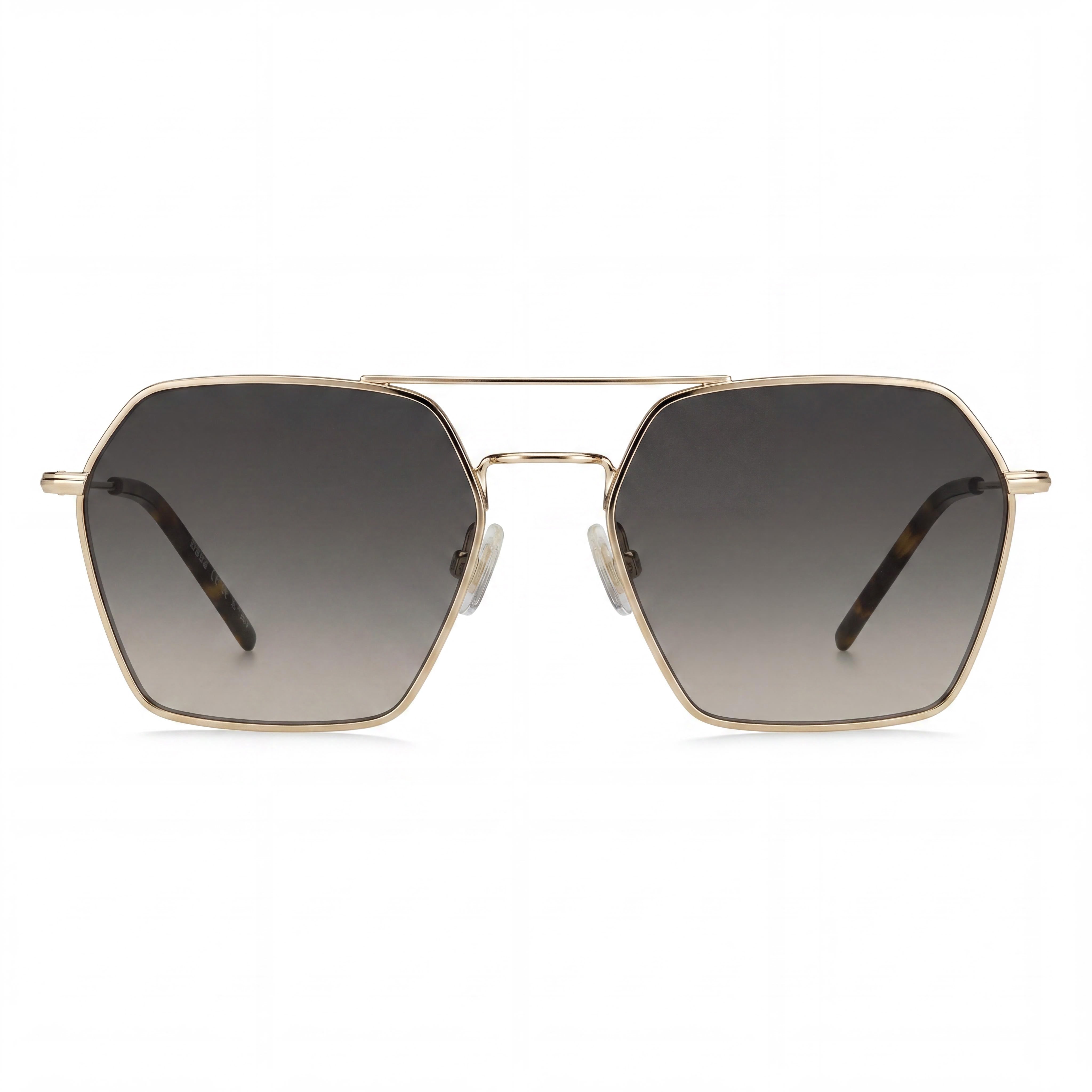 Hugo Boss 1533/S Rose Gold Rectangle Sunglasses for Women, 54mm, Photo 2