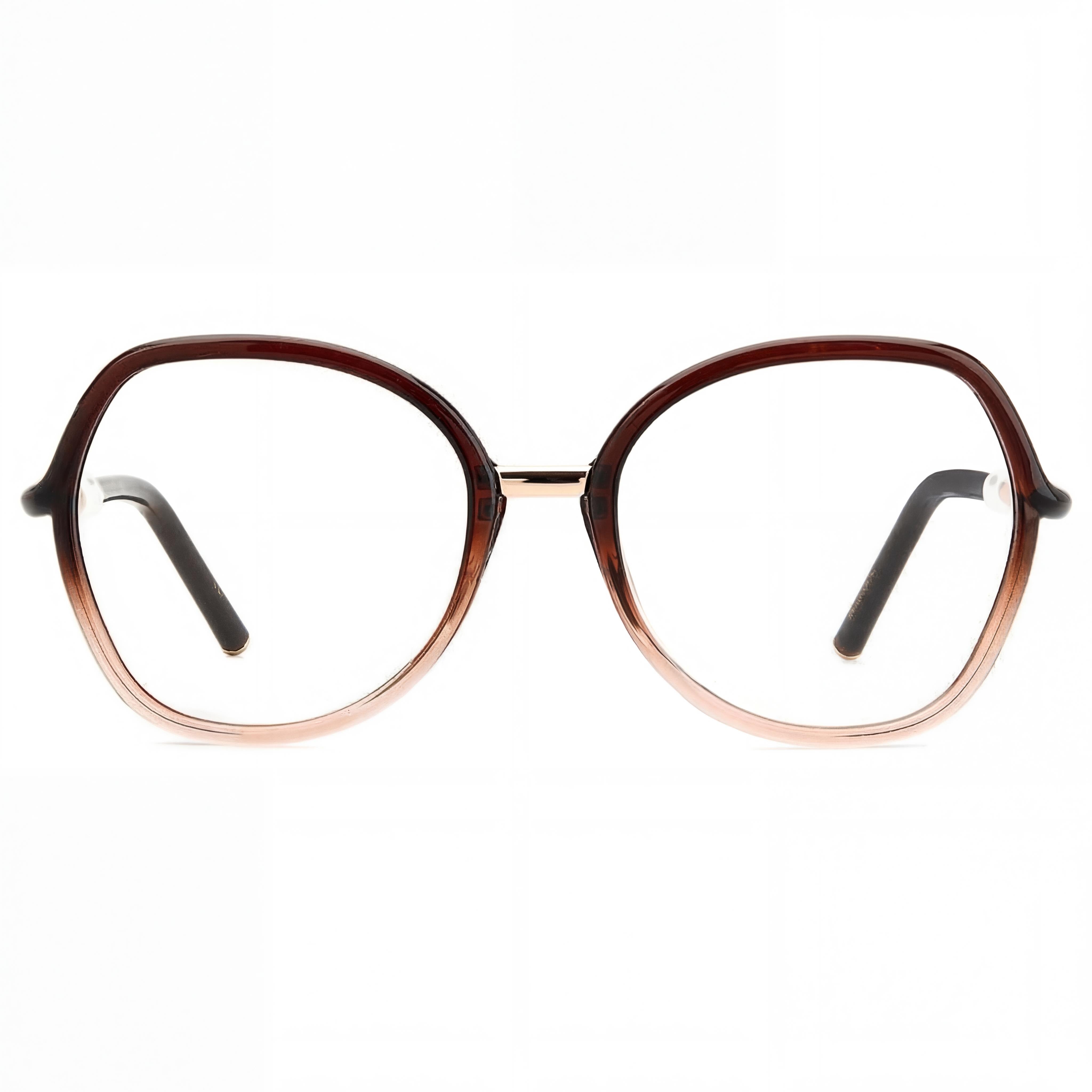 CAROLINA HERRERA Her 0080 Gafas de sol para mujer con montura de poliamida marrón nude, lentes de 53 mm con protección UV no polarizadas., Photo 2