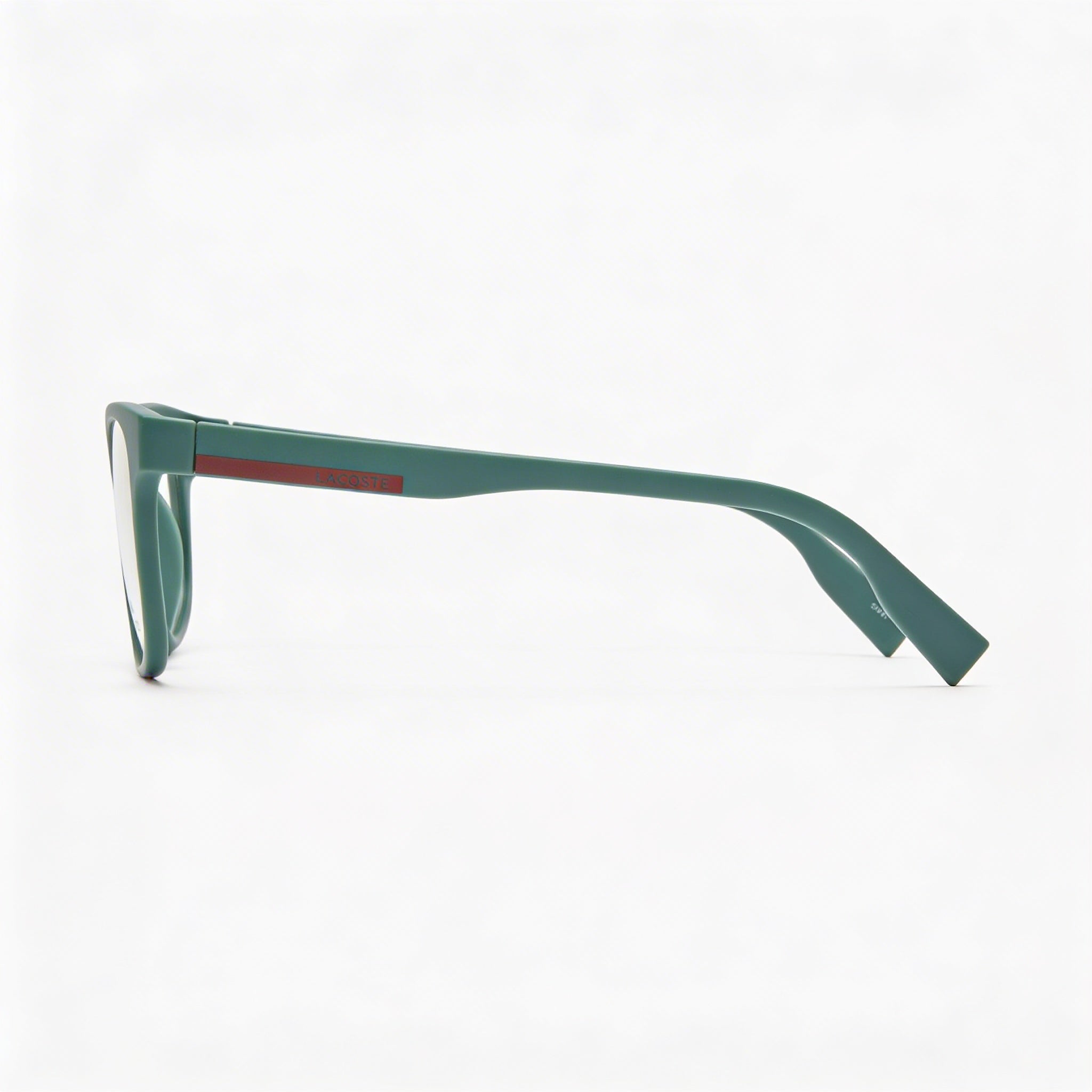 Lacoste L2913 Modern Women's Matte Green Acetate Frame Sunglasses with Non-Polarized Lenses 53mm, Photo 3
