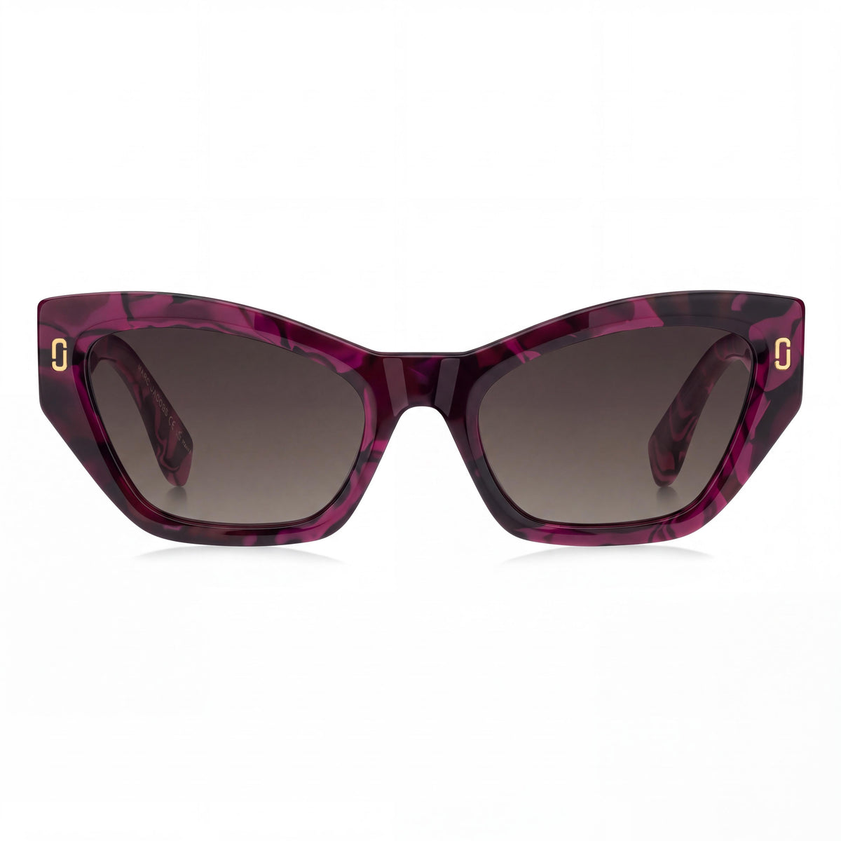 Marc Jacobs MJ 1117/S Women's Marble Burgundy Acetate Optical Eyeglasses Frames 54mm Lens, 20mm Bridge, 145mm Temple, Photo 2