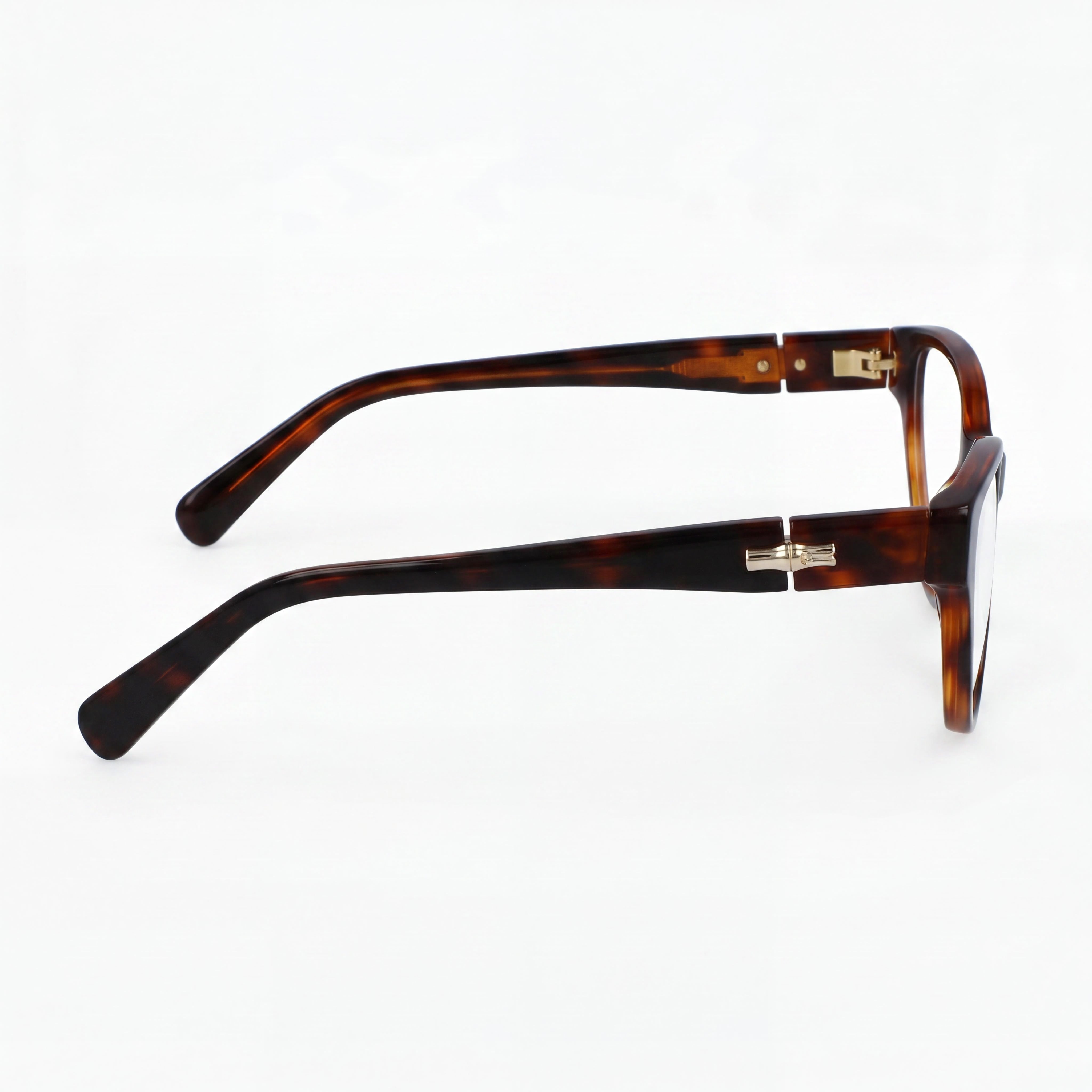Longchamp Modern LO2721 Men's Sunglasses with Acetate Frame and Polycarbonate Lenses in Black Honey Color, Size 54mm, Photo 2