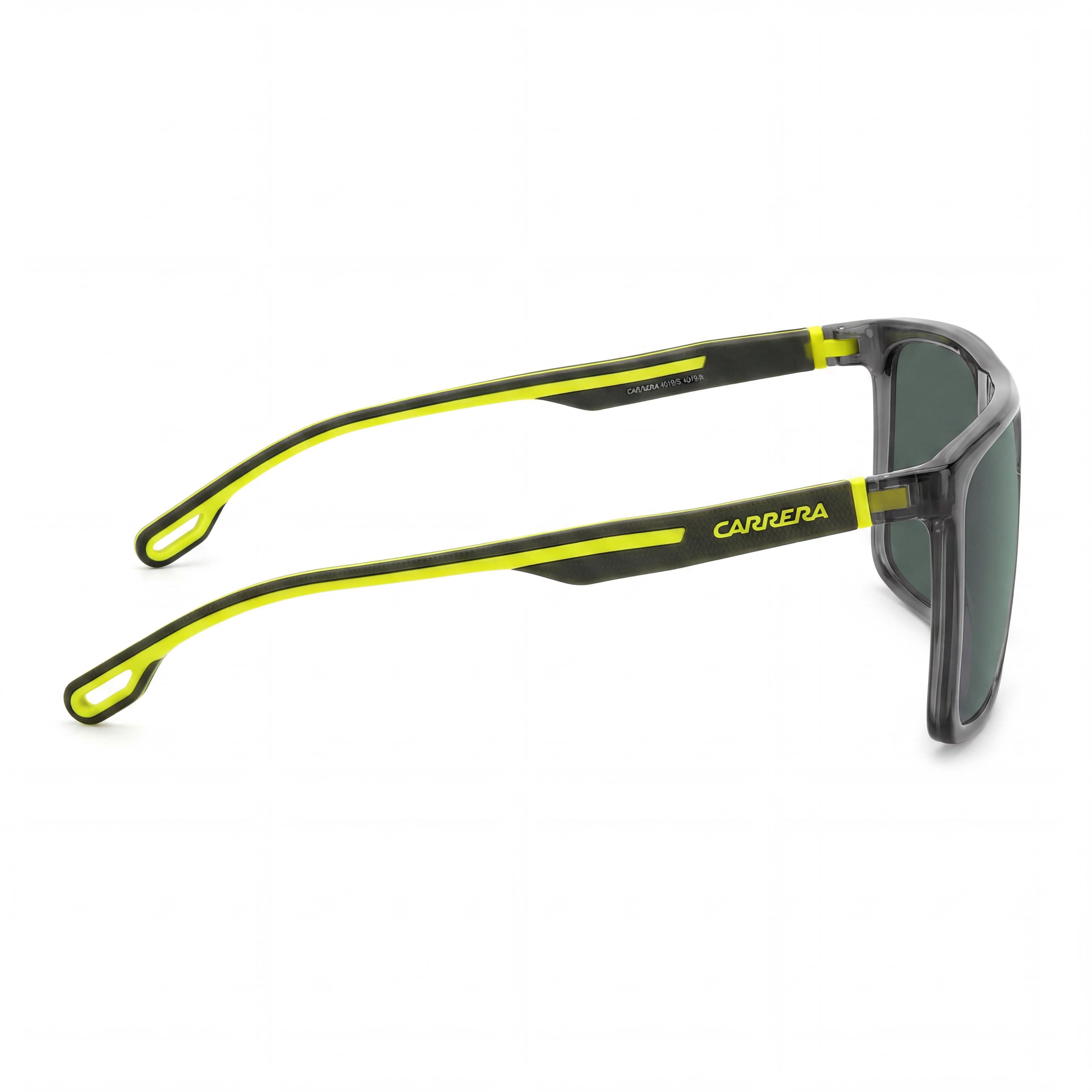 Carrera CASUAL Women's Grey Yellow Fluo Eco Polyamide Non-Polarized UV 400 Sunglasses 58mm, Photo 3