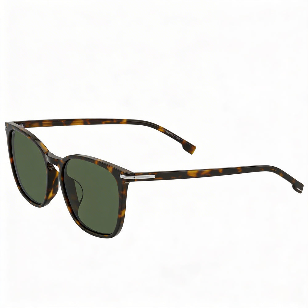 Gafas de sol Hugo Boss Havana Eco Acetate modernas para mujer con lentes de 56 mm, puente de 18 mm, varillas de 145 mm