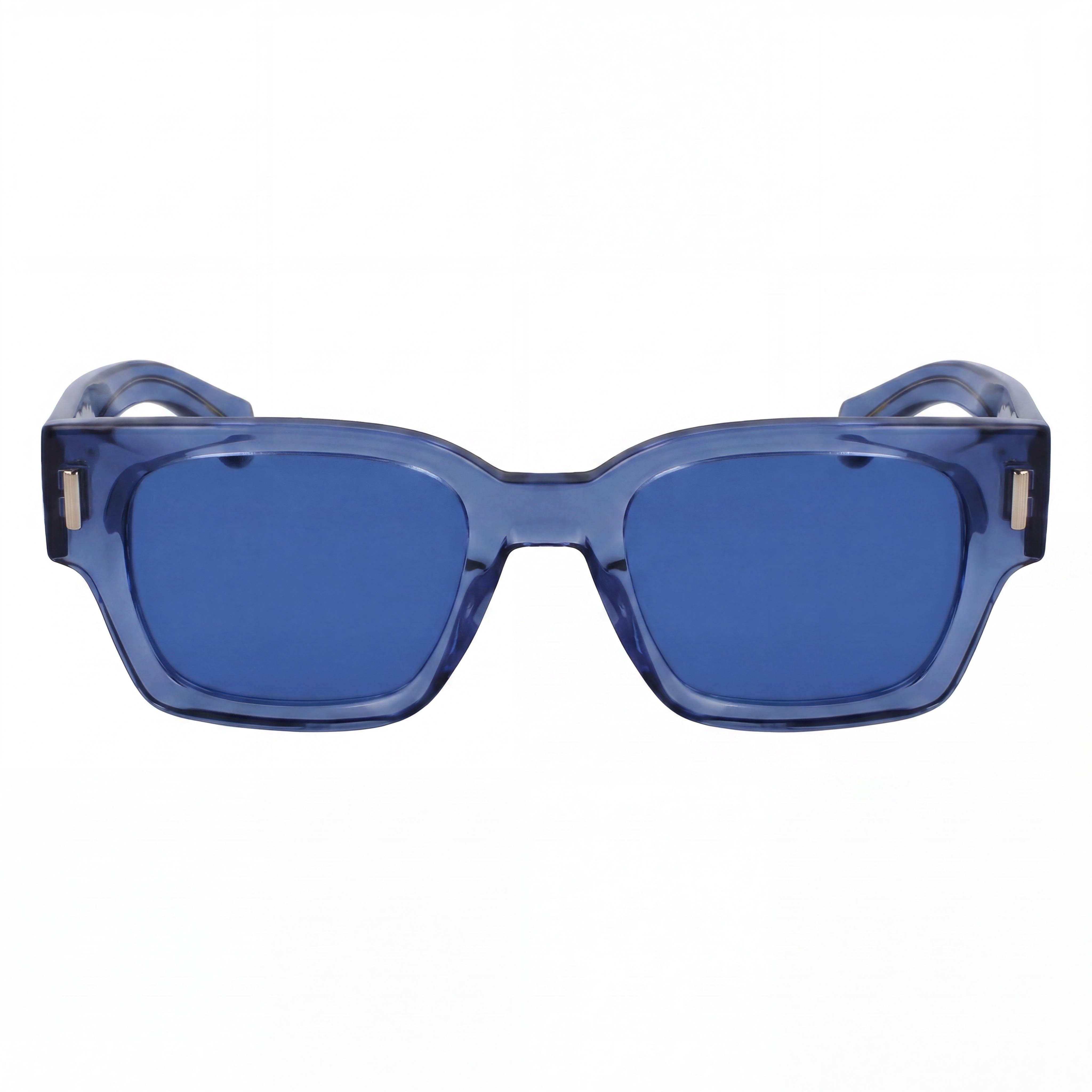 Salvatore Ferragamo Sf2010s Unisex Acetate Transparent Blue UV Protected Non-Polarized 52mm, Photo 2