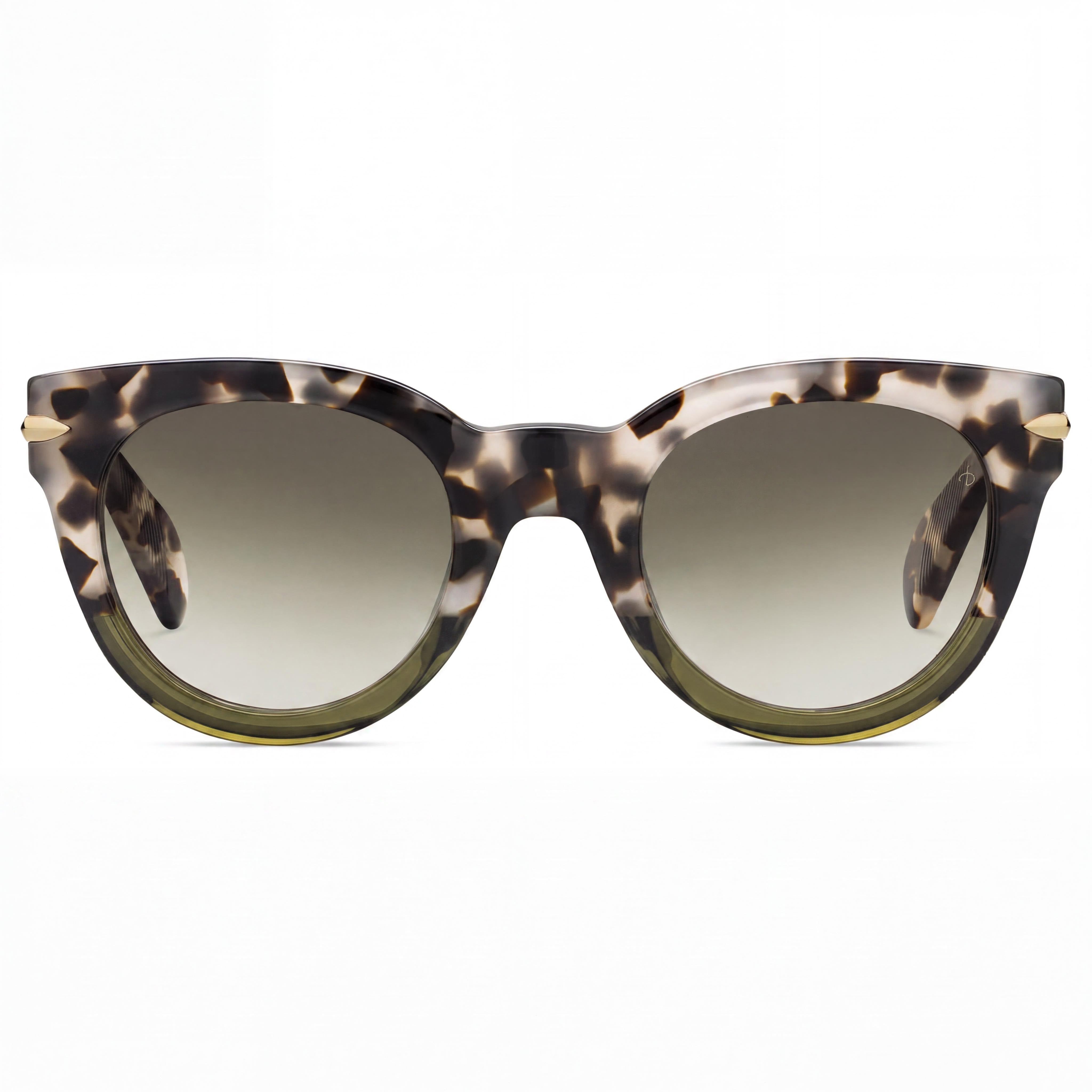 Gafas de sol de metal Rag & Bone Rnb 1015/S para mujer con montura gris, lentes no polarizadas con protección UV y sombreado verde (50 mm), Photo 2