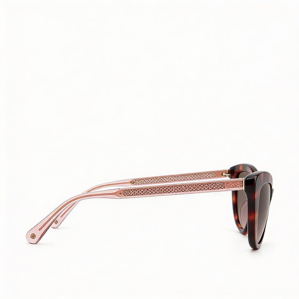 Kate Spade New York Merida/g/s Women's Cat Eye Havana Plastic Brown Gradient Non-Polarized Sunglasses 54mm
