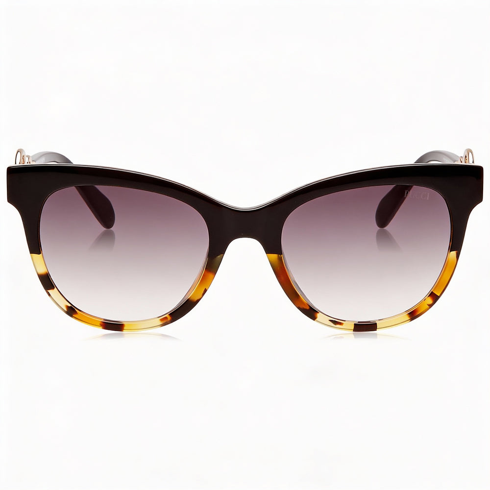 Emilio Pucci Modern Unisex Plastic Frame Non-Polarized 54mm Sunglasses