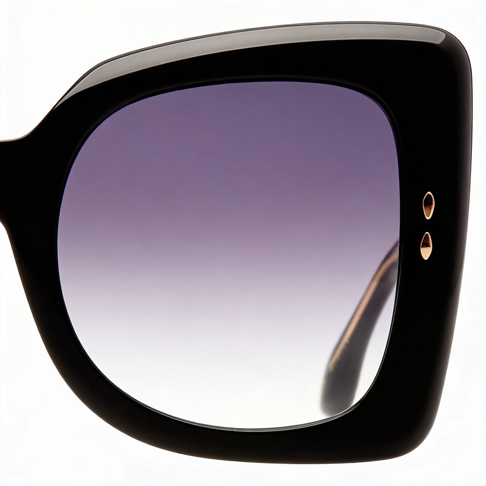 Isabel Marant Trendy Acetate Women's Black Grey Acetate UV Protection Sunglasses 52mm