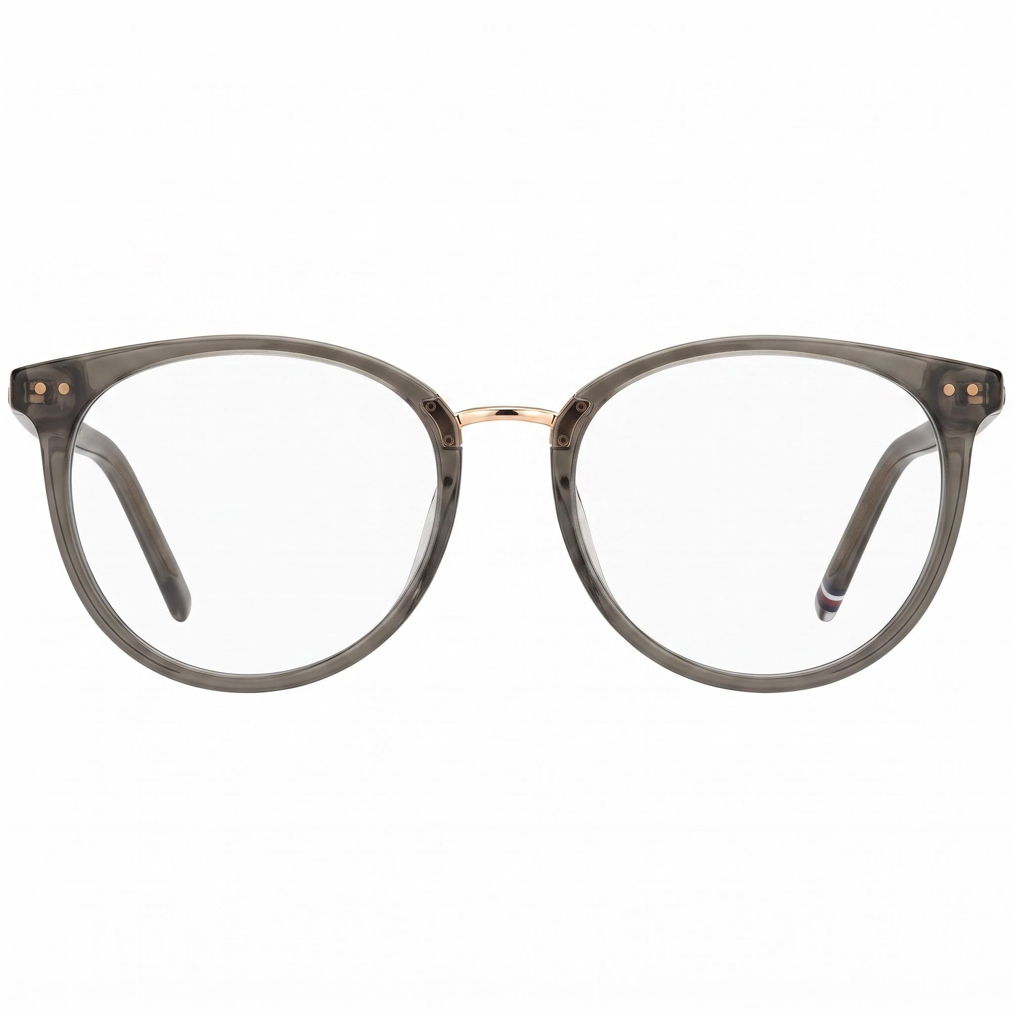 Tommy Hilfiger Classic Unisex Grey Magnesium Frame Eyewear, 50mm Lens Width, 18mm Bridge, 145mm Temple Length, Photo 2