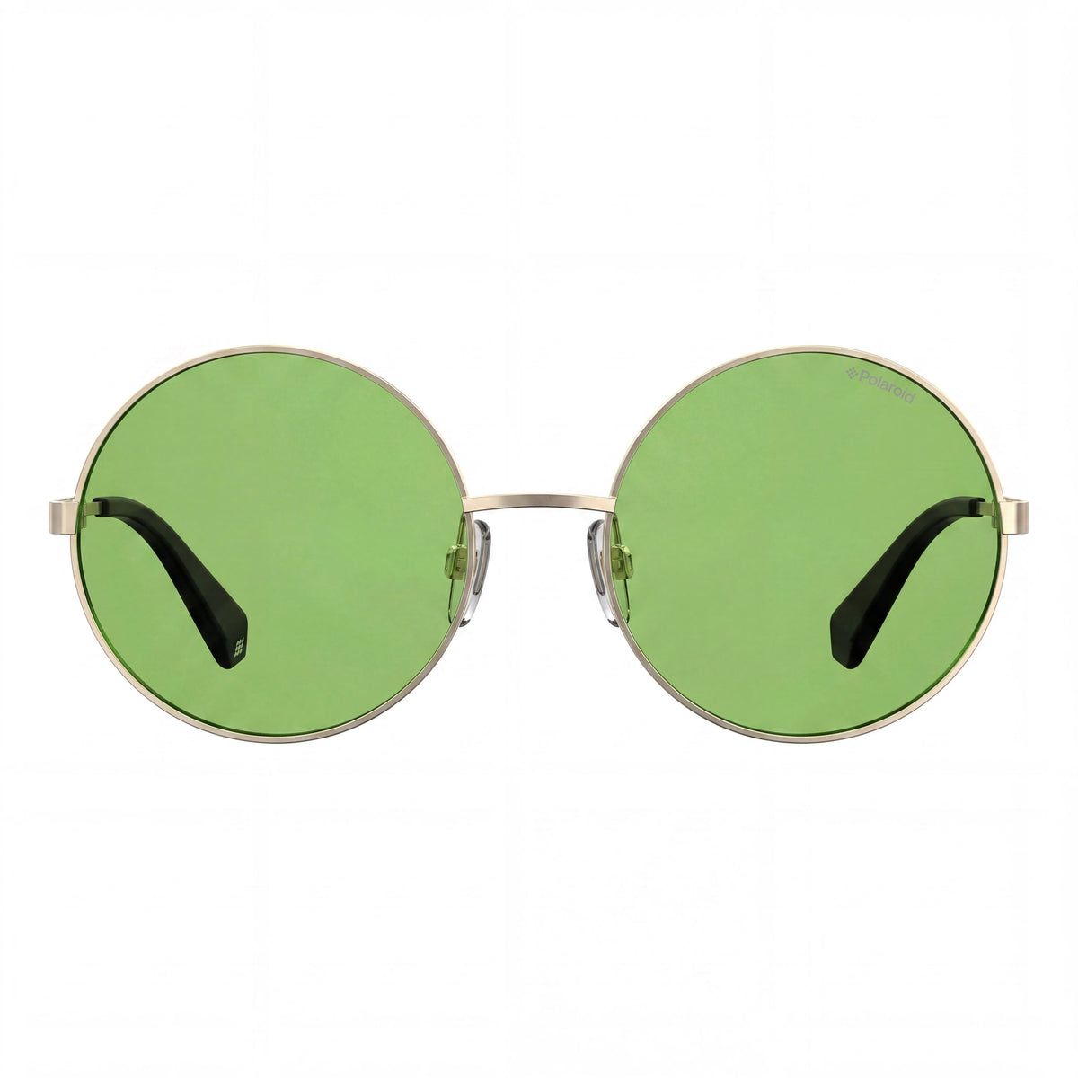 Polaroid Pld 4052/S Gafas de Sol Redondas Unisex Plateado Negro, 55mm, Photo 2